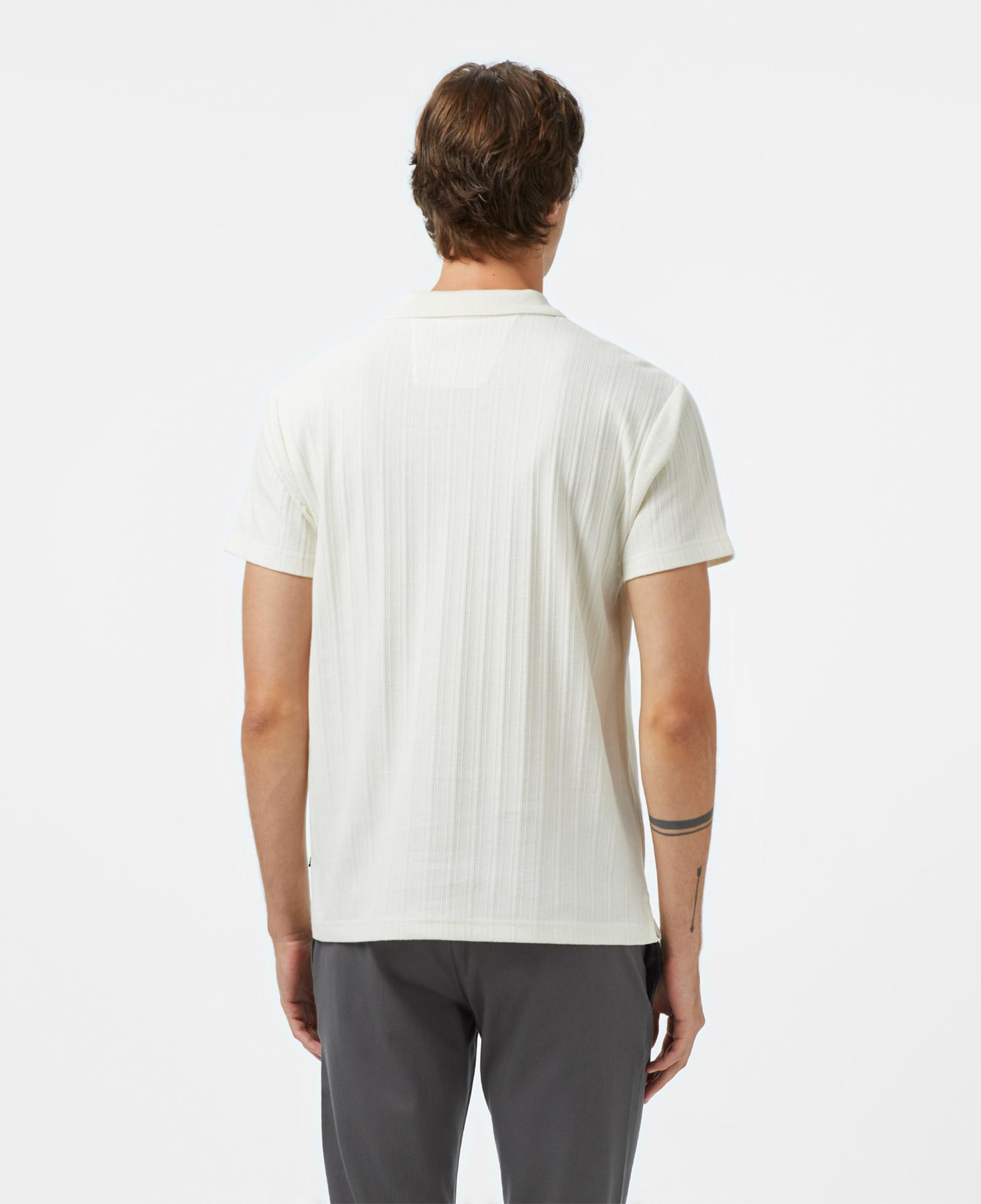 Nautica Erkek Krem Rengi Classic Fit Polo Yaka T-Shirt