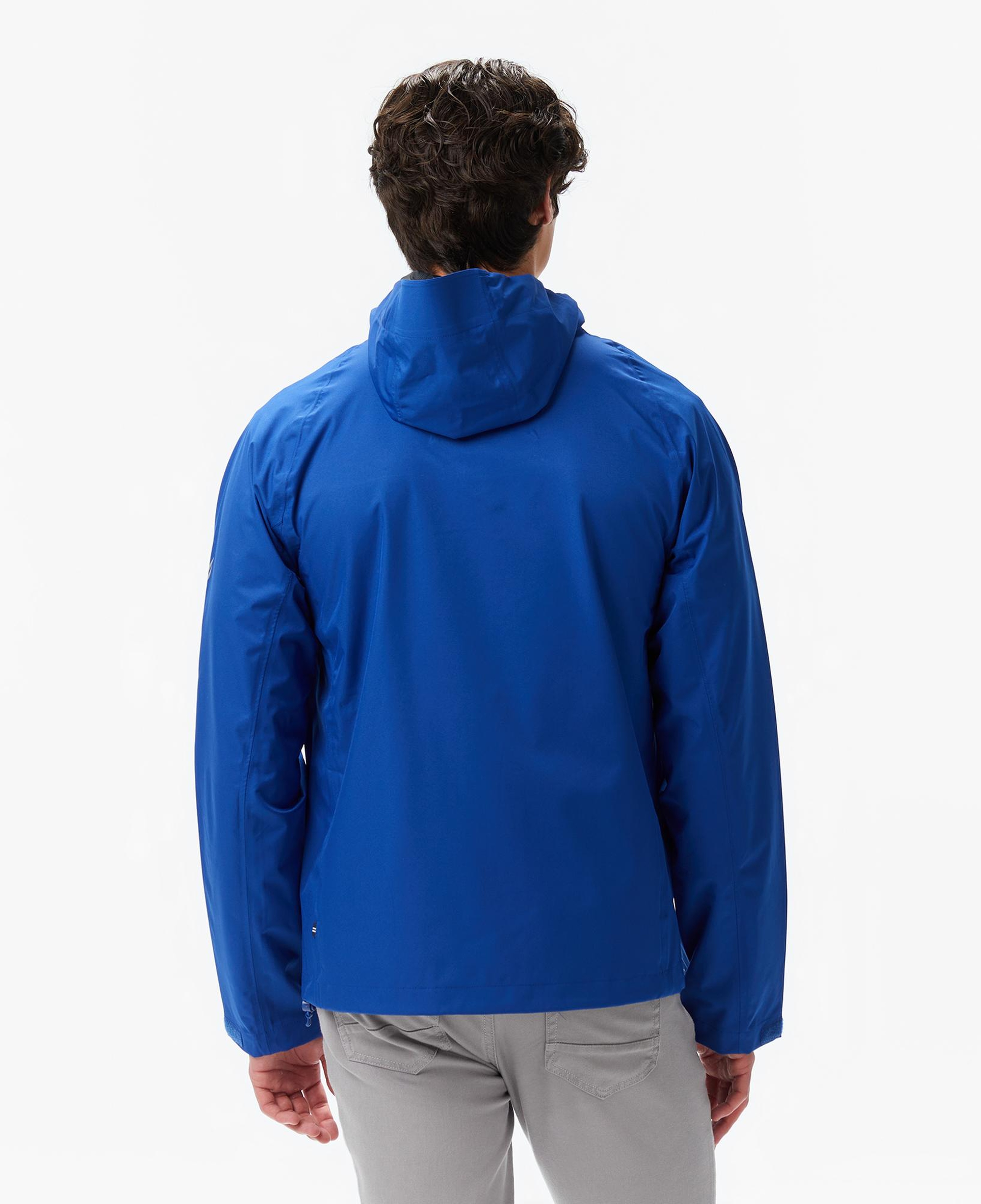 Nautica Erkek Mavi Regular Fit Yağmurluk