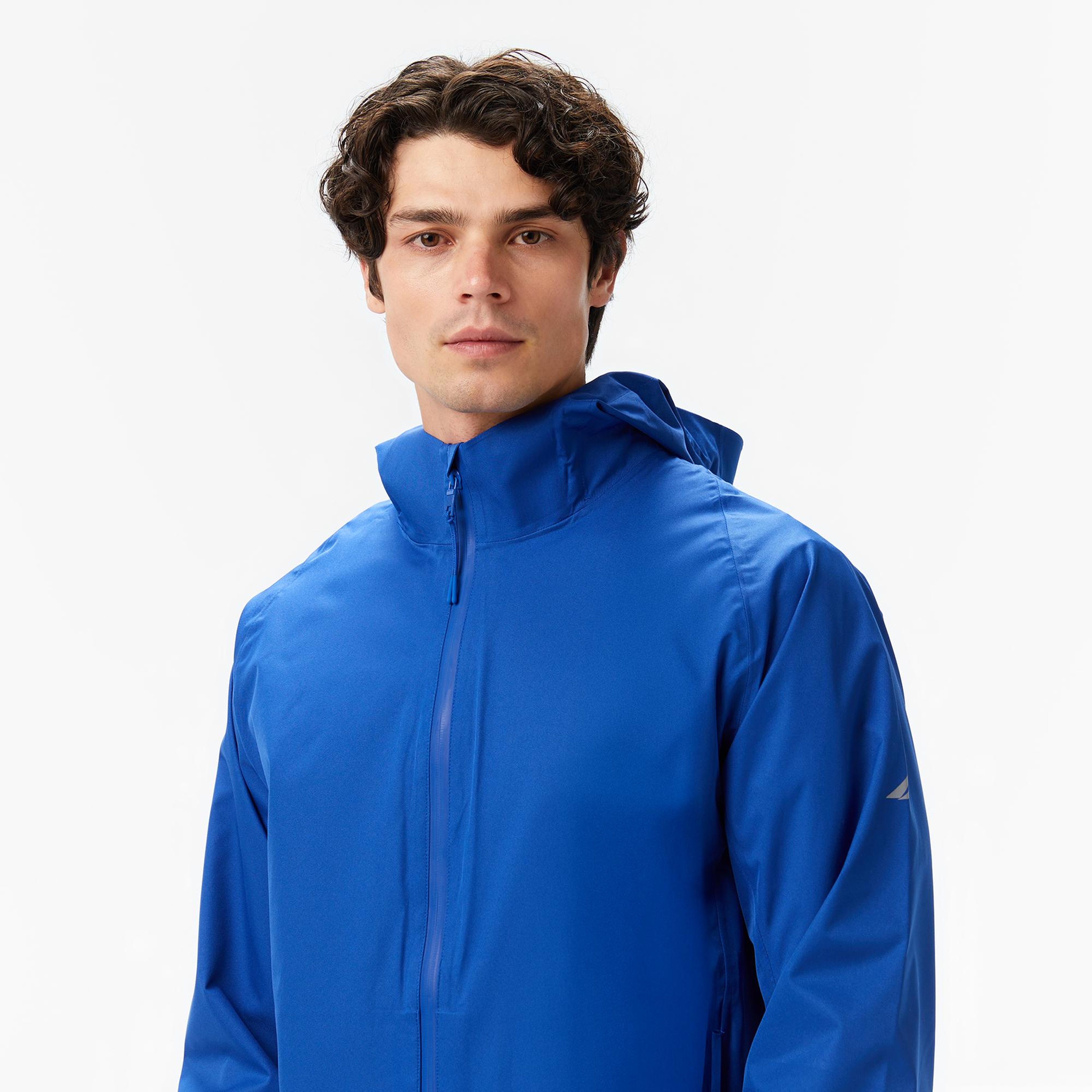 Nautica Erkek Mavi Regular Fit Yağmurluk