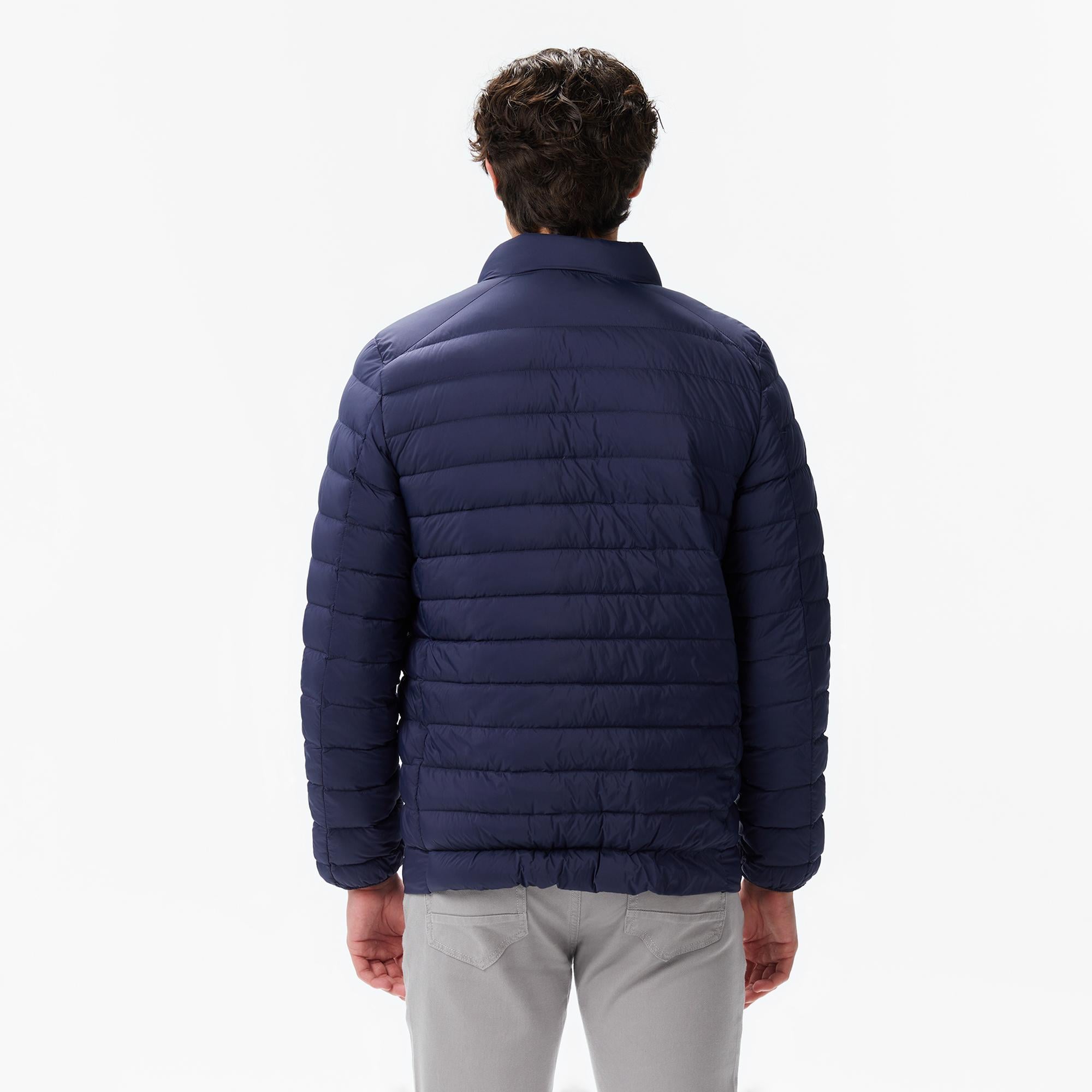 Nautica Erkek Lacivert Regular Fit Mont