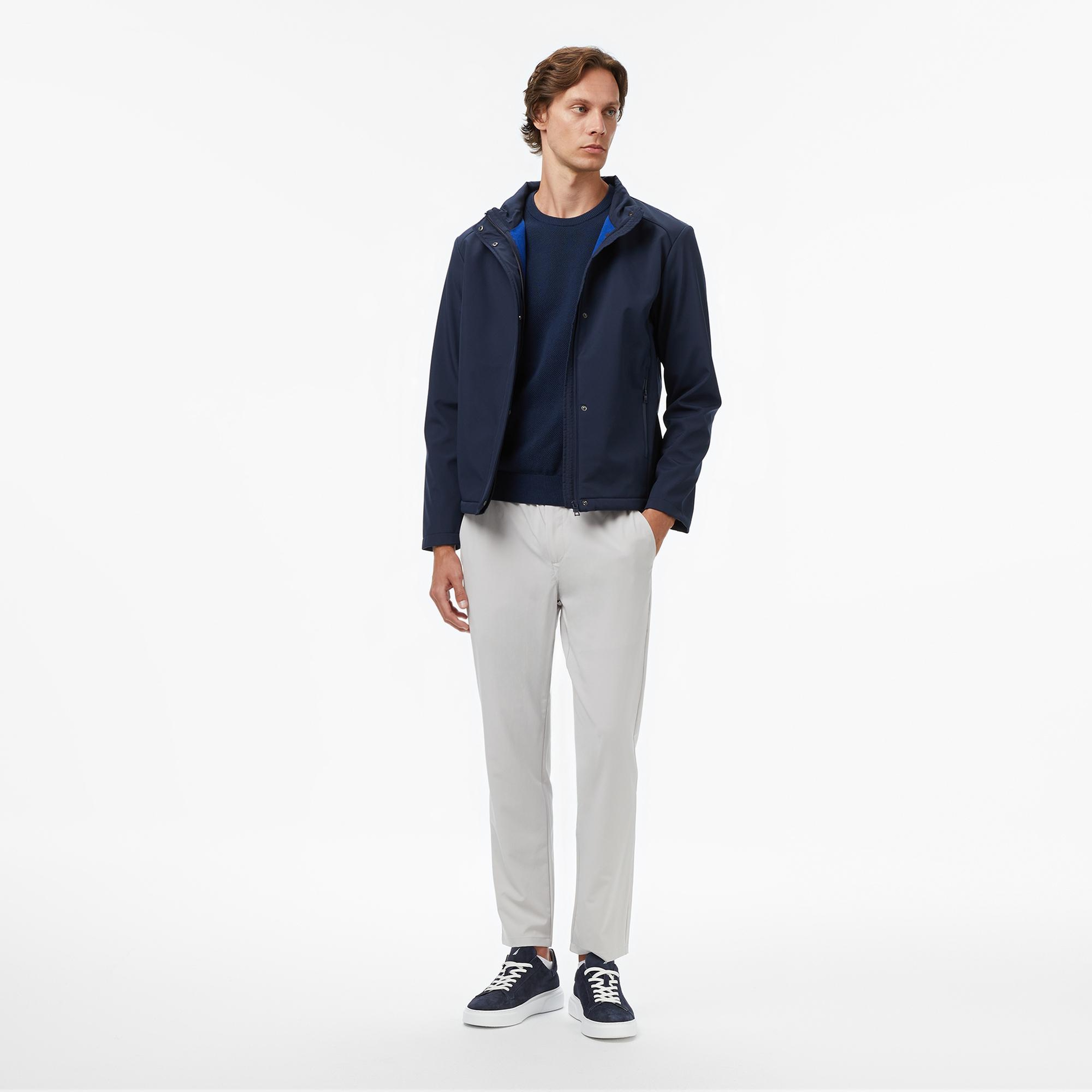 Nautica Erkek Lacivert Regular Fit Mont