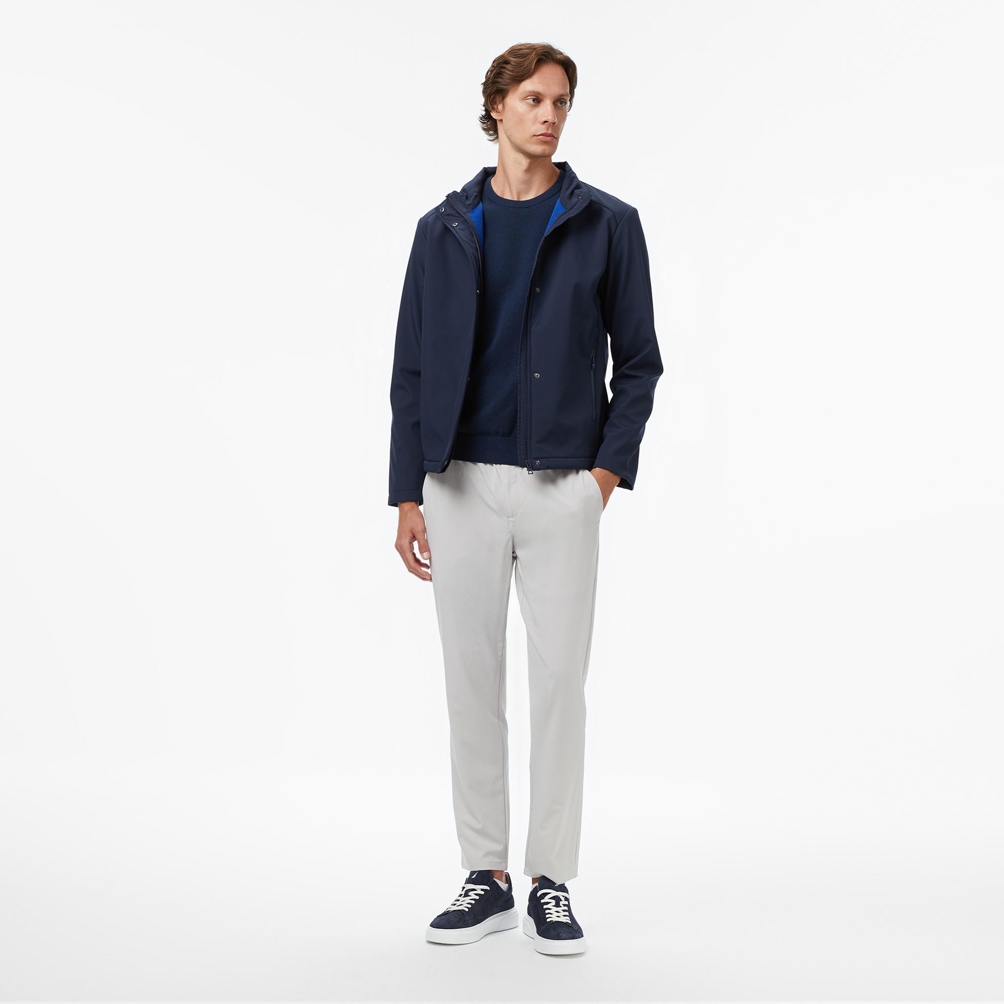 Nautica Erkek Lacivert Regular Fit Mont