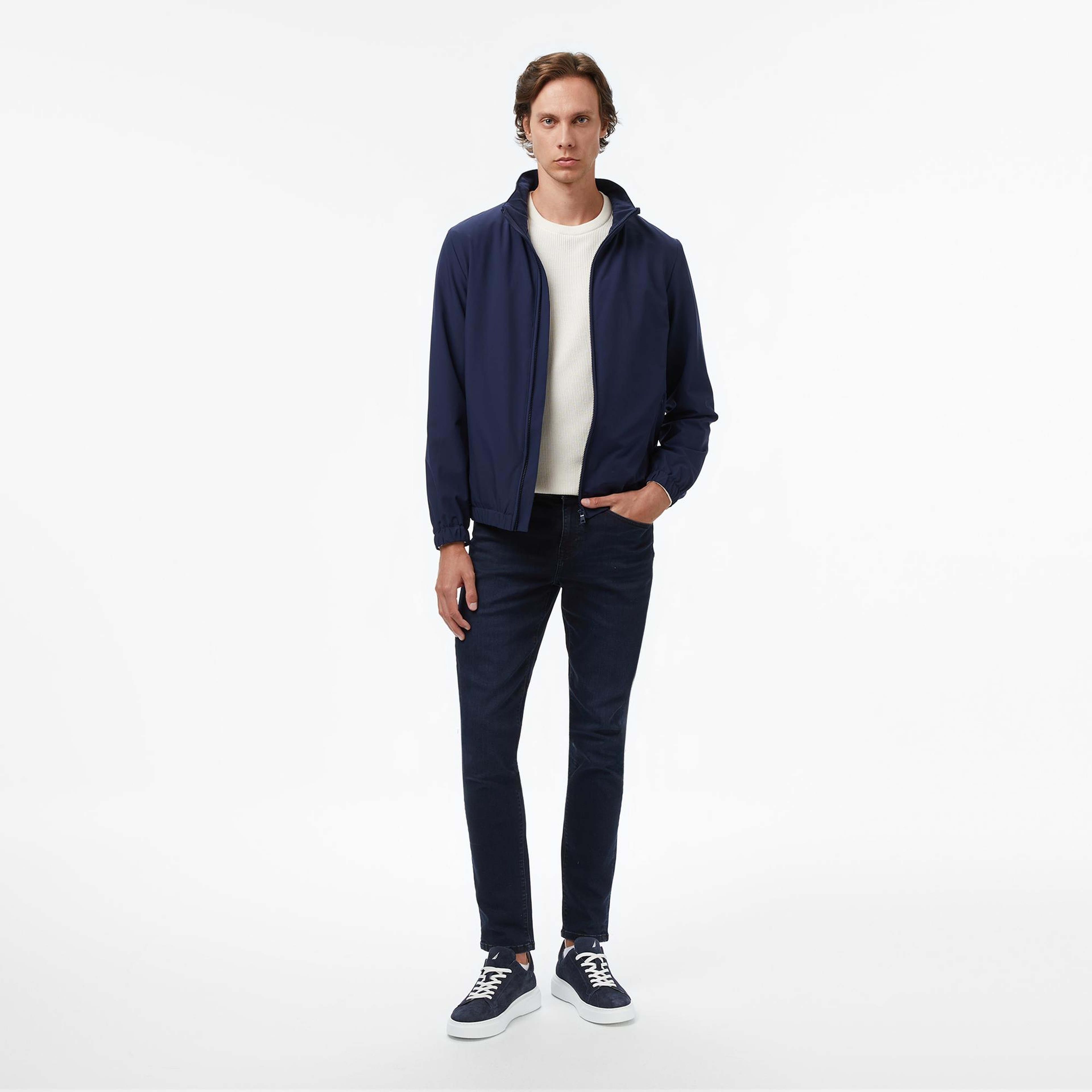 Nautica Erkek Lacivert Regular Fit Mont