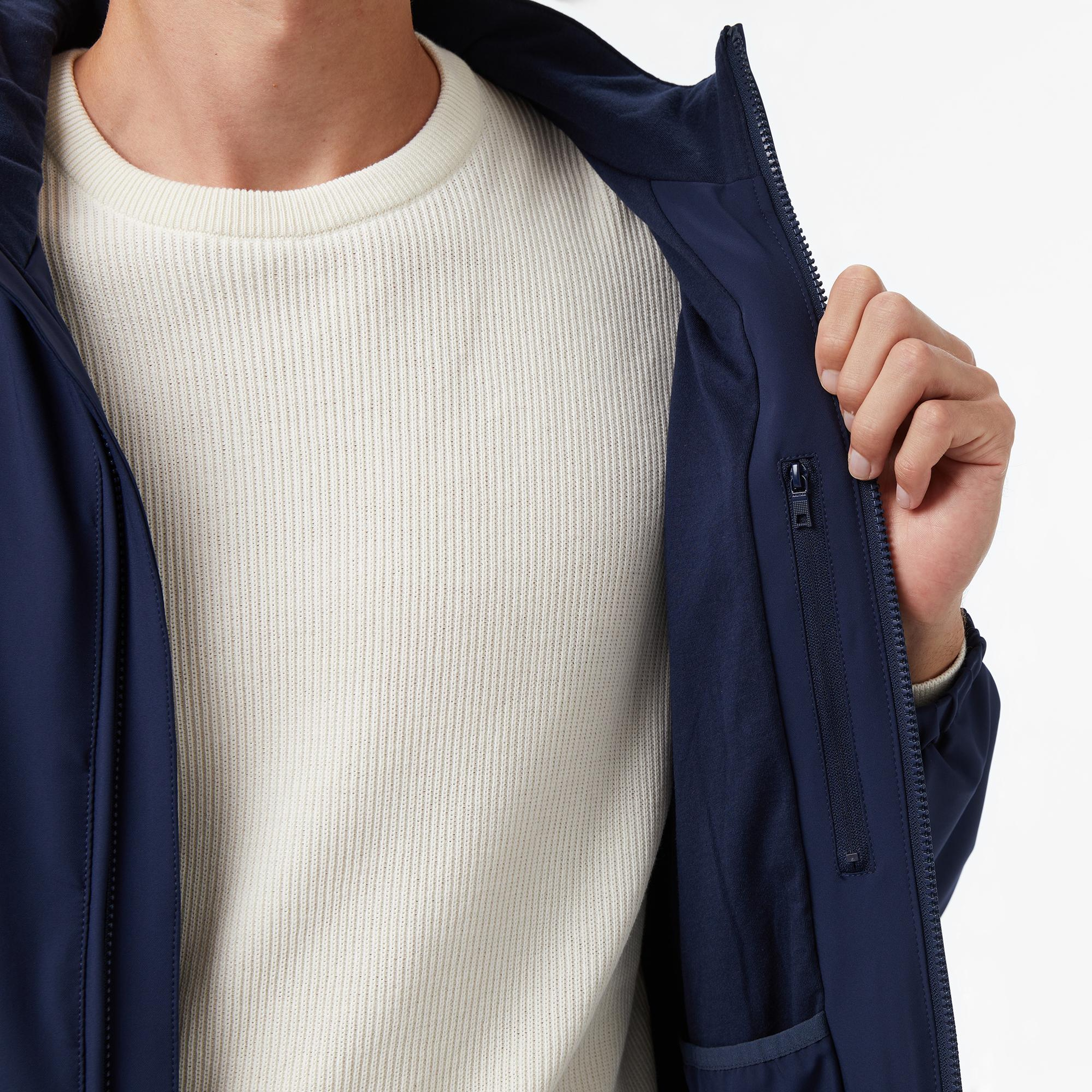 Nautica Erkek Lacivert Regular Fit Mont