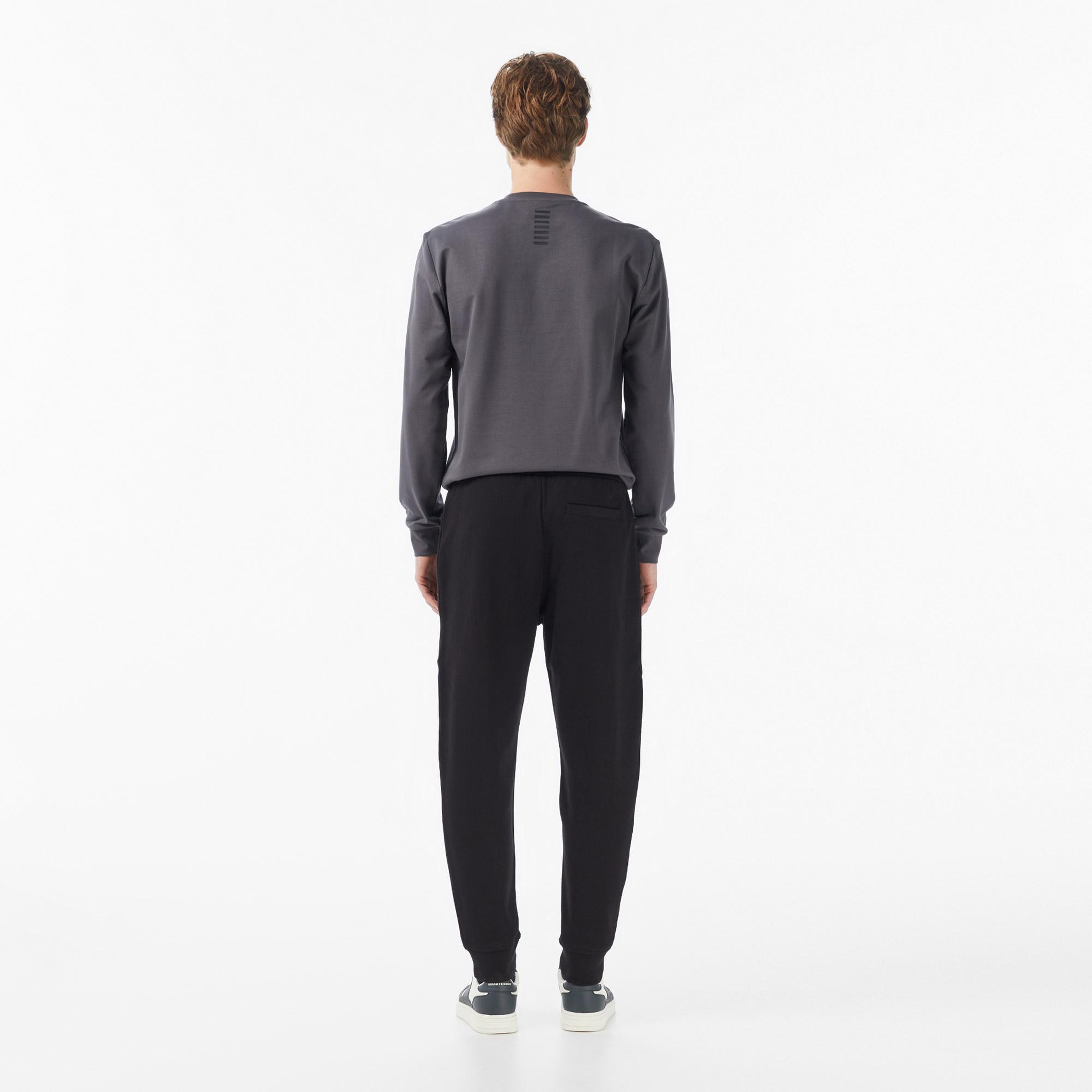 Armani Exchange Erkek Siyah Eşofman Altı