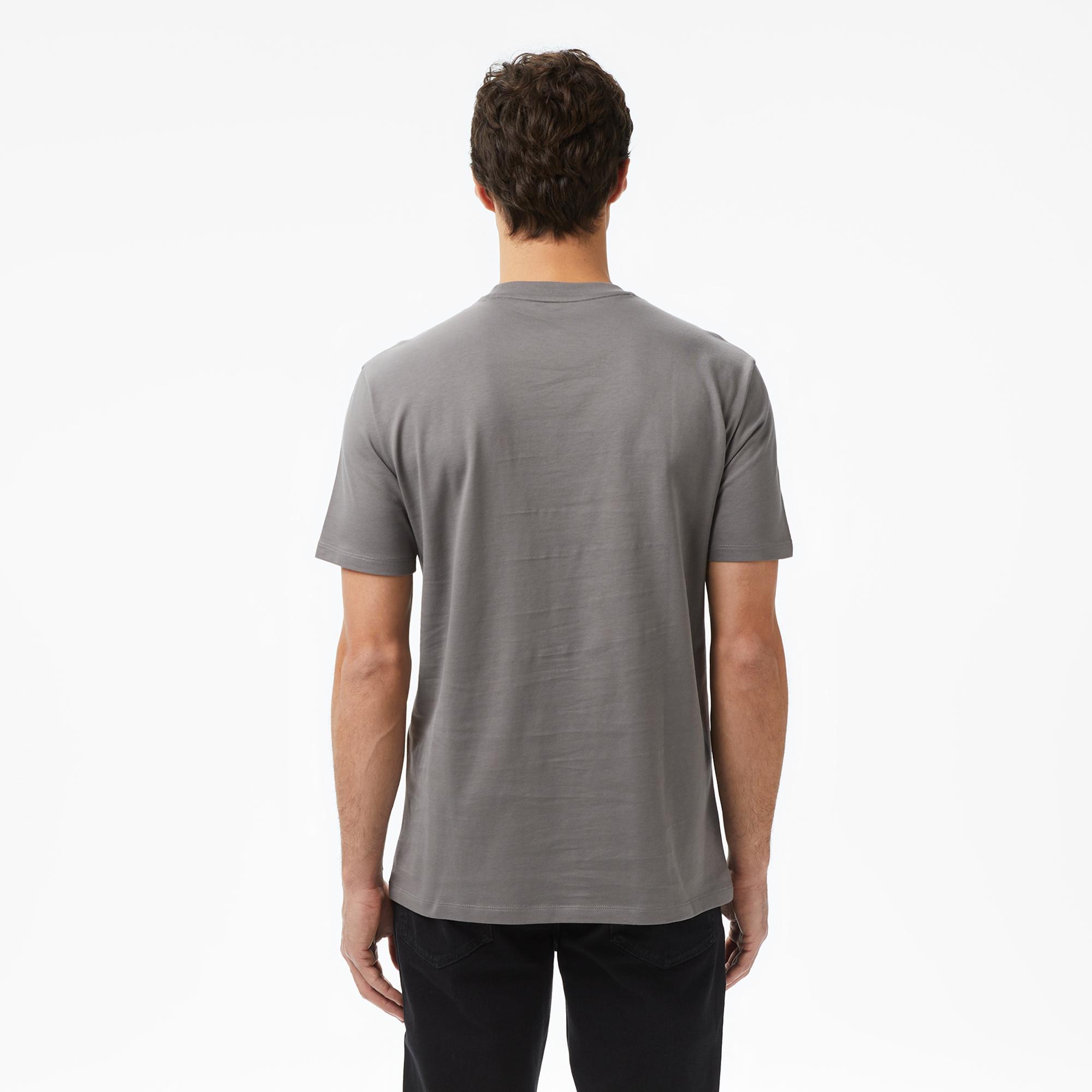 Armani Exchange Erkek Gri T-Shirt