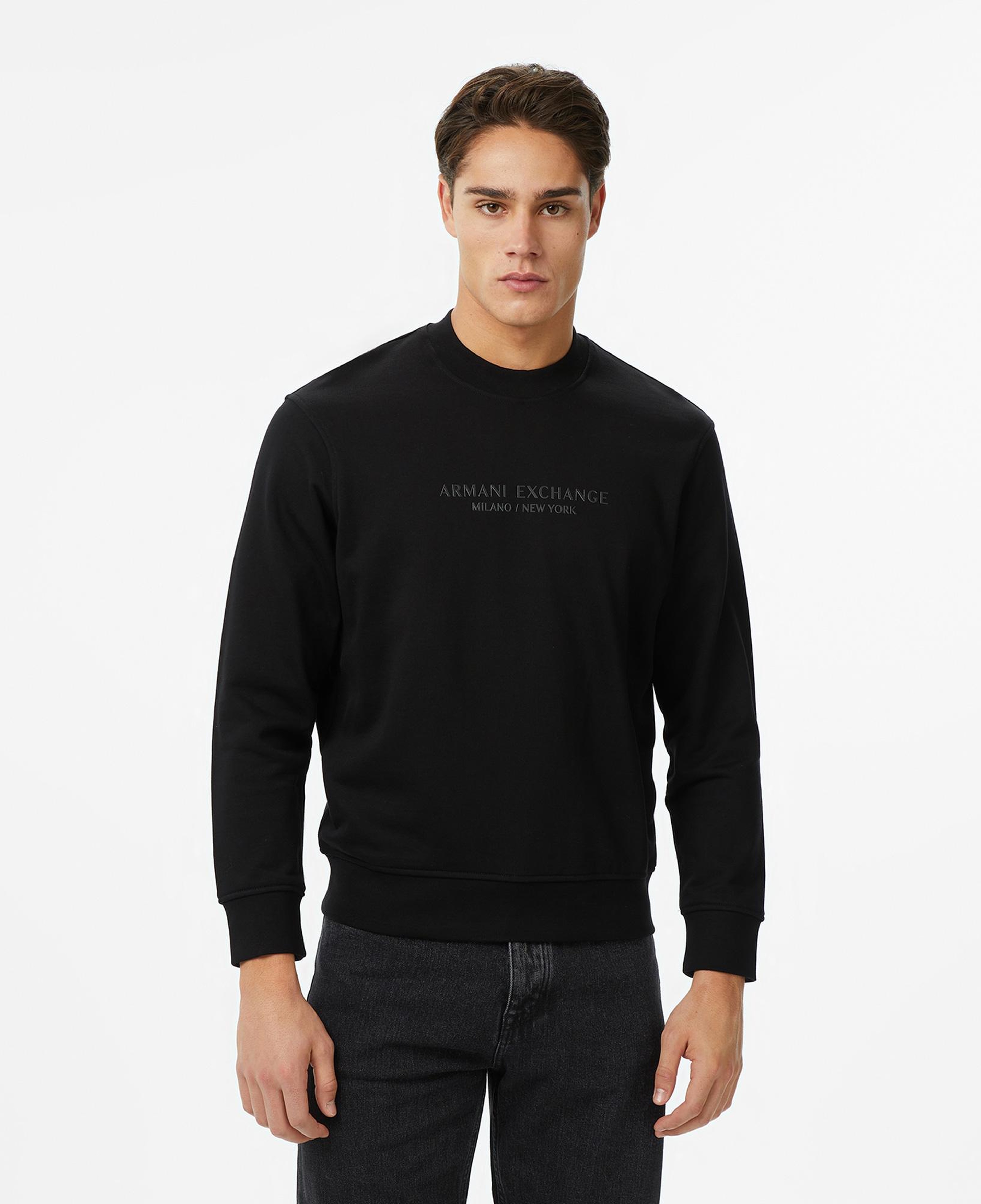 Armani Exchange Erkek Siyah Sweatshirt