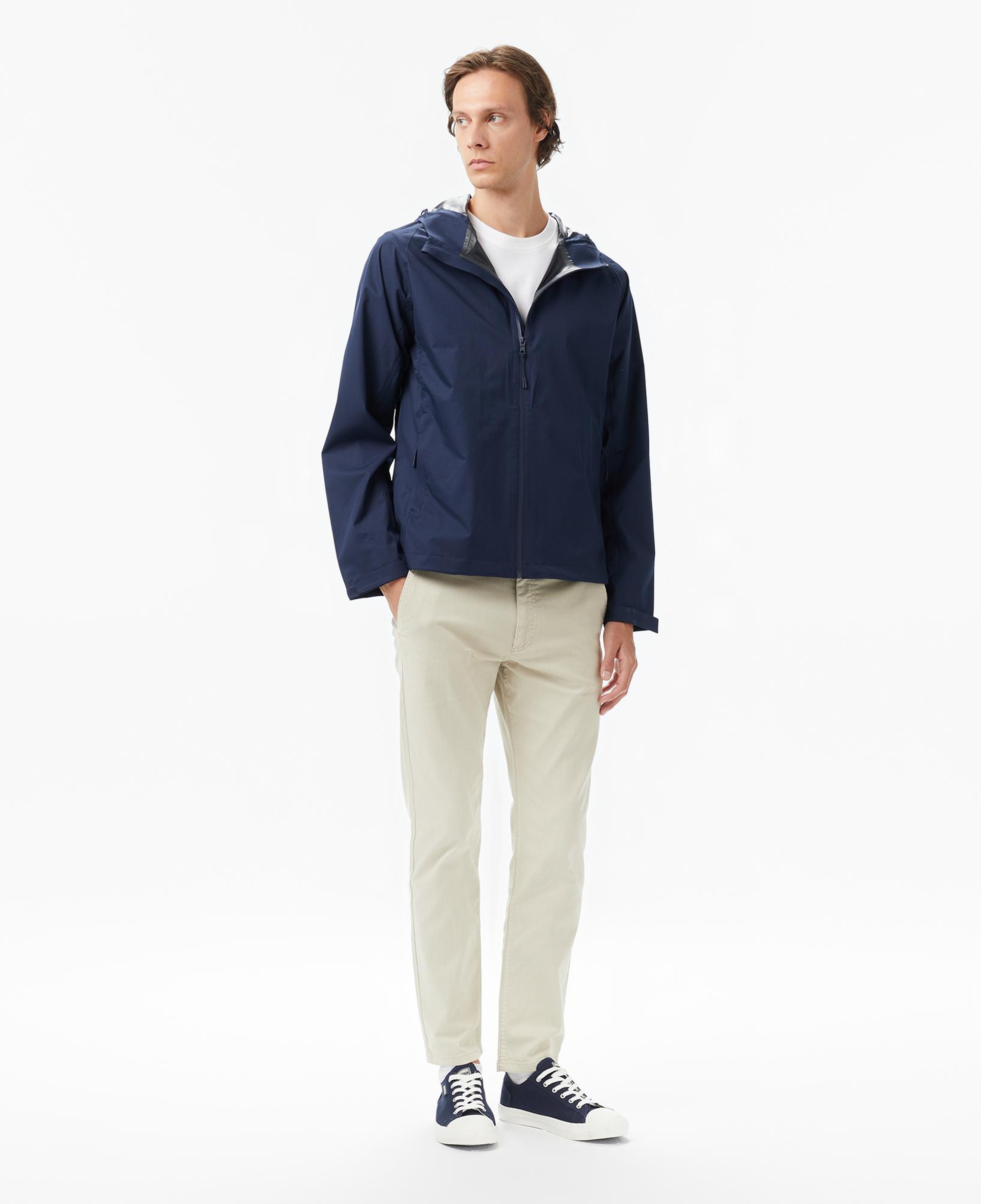 Nautica Erkek Lacivert Regular Fit Yağmurluk