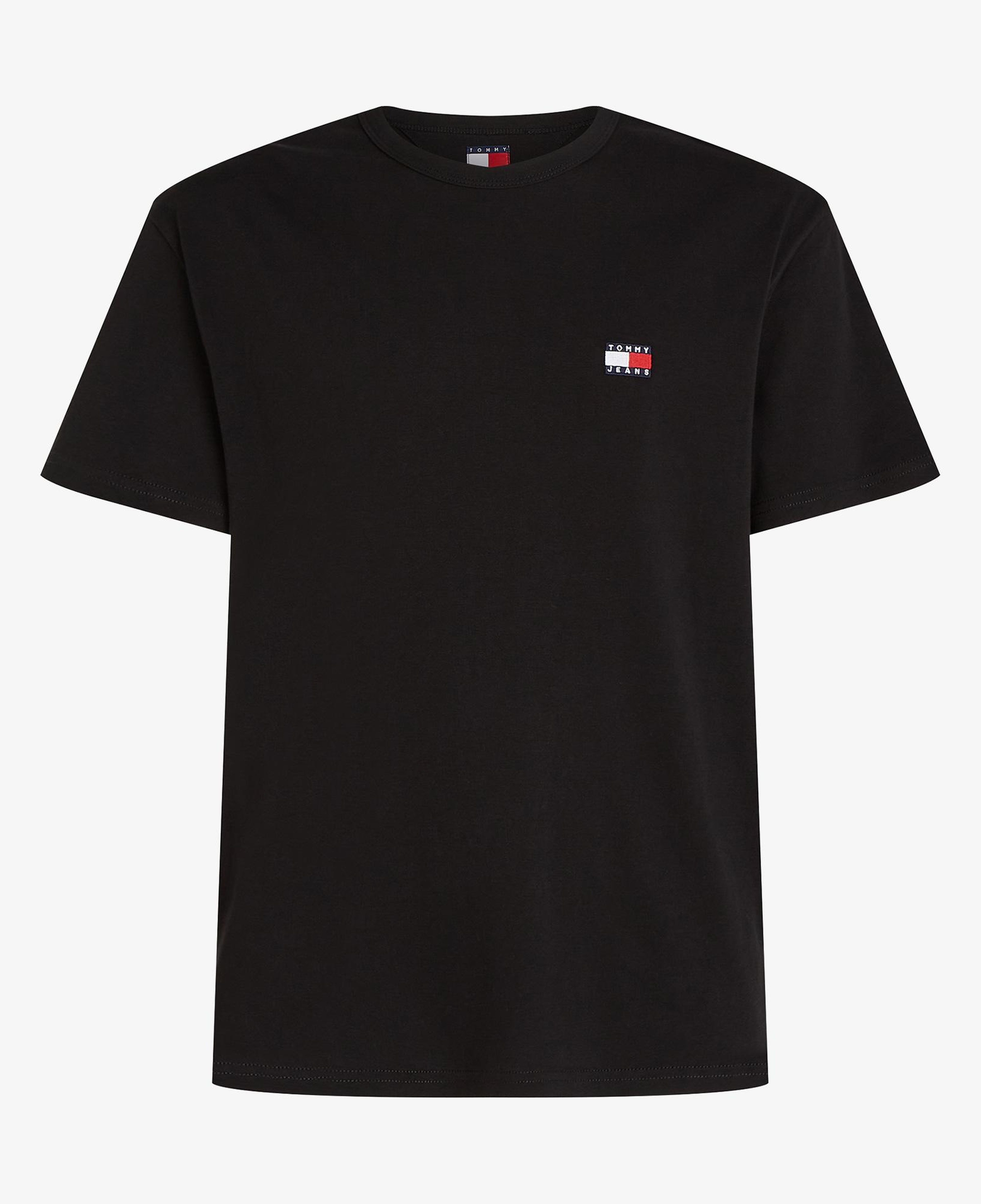 Tommy Hilfiger Badge Erkek Siyah T-Shirt