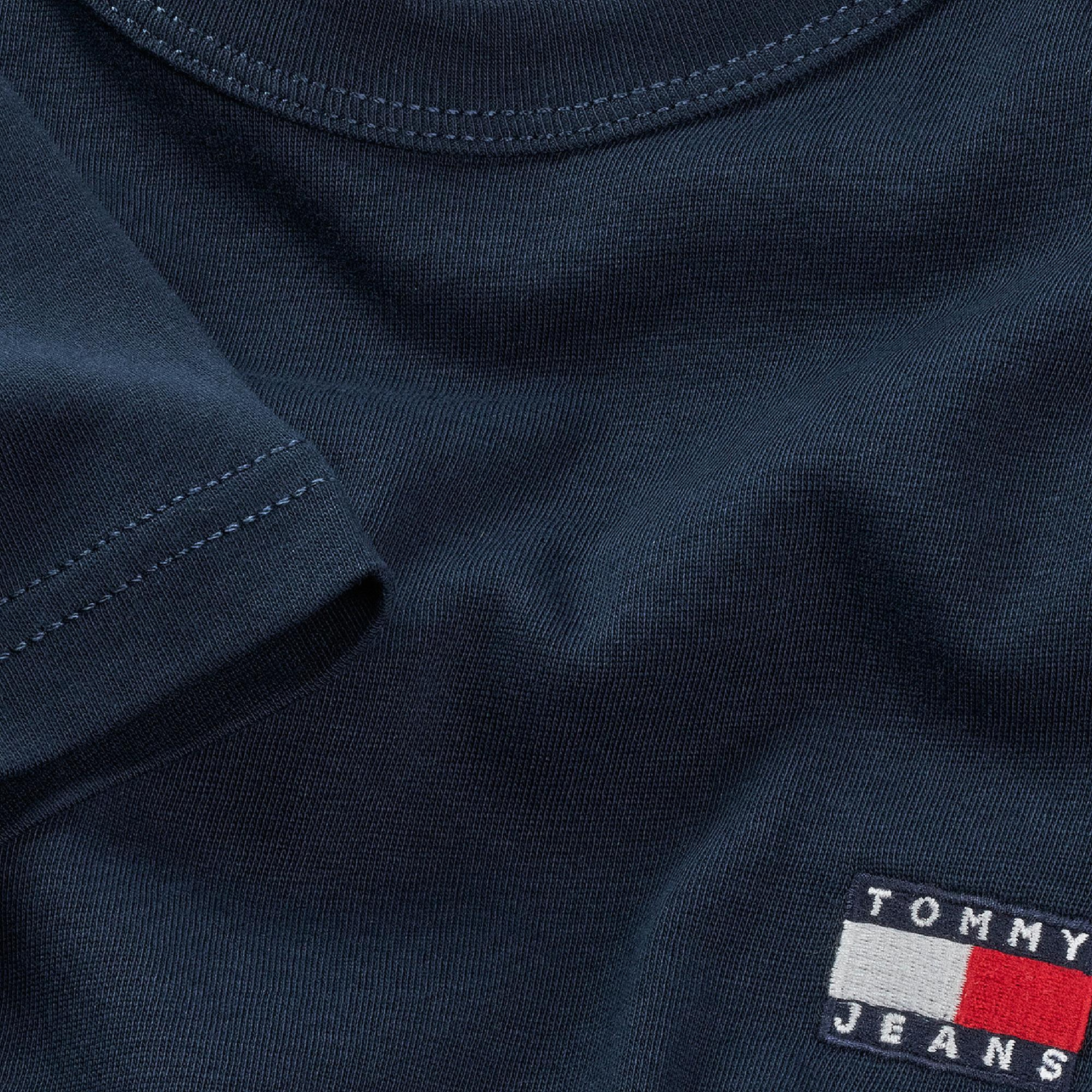 Tommy Hilfiger Badge Erkek Lacivert T-Shirt