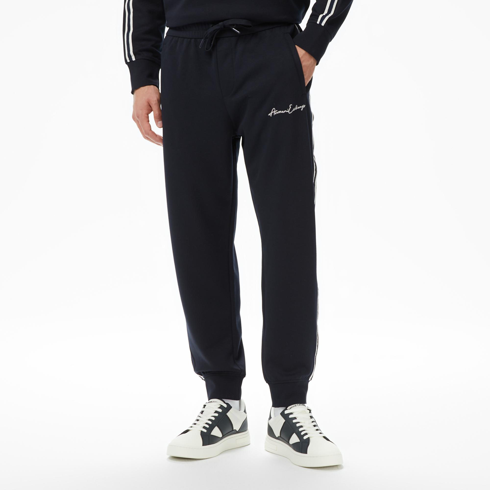 Armani Exchange Erkek Lacivert Eşofman Altı