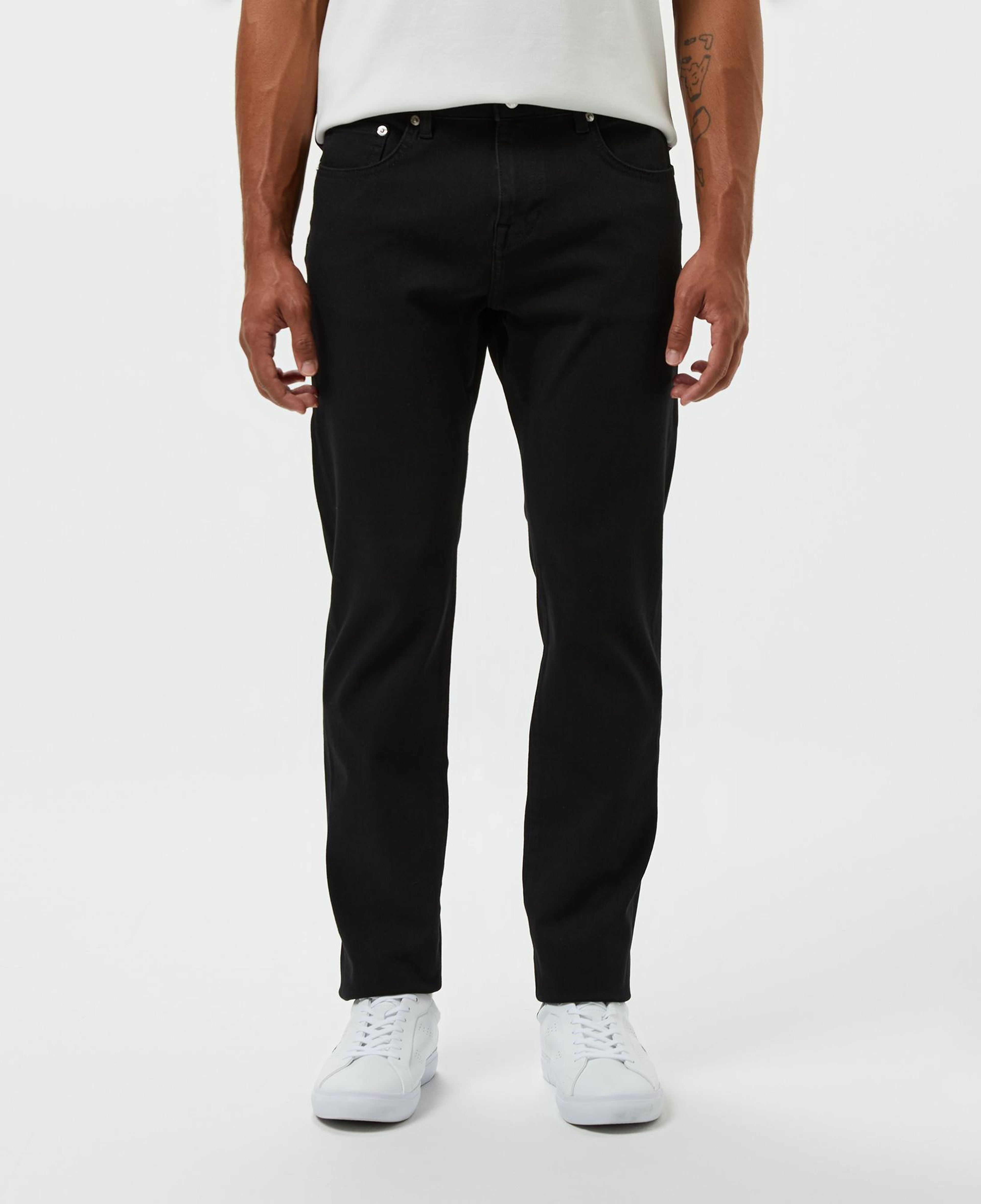 Lacoste Erkek Regular Fit Siyah Jean Pantolon