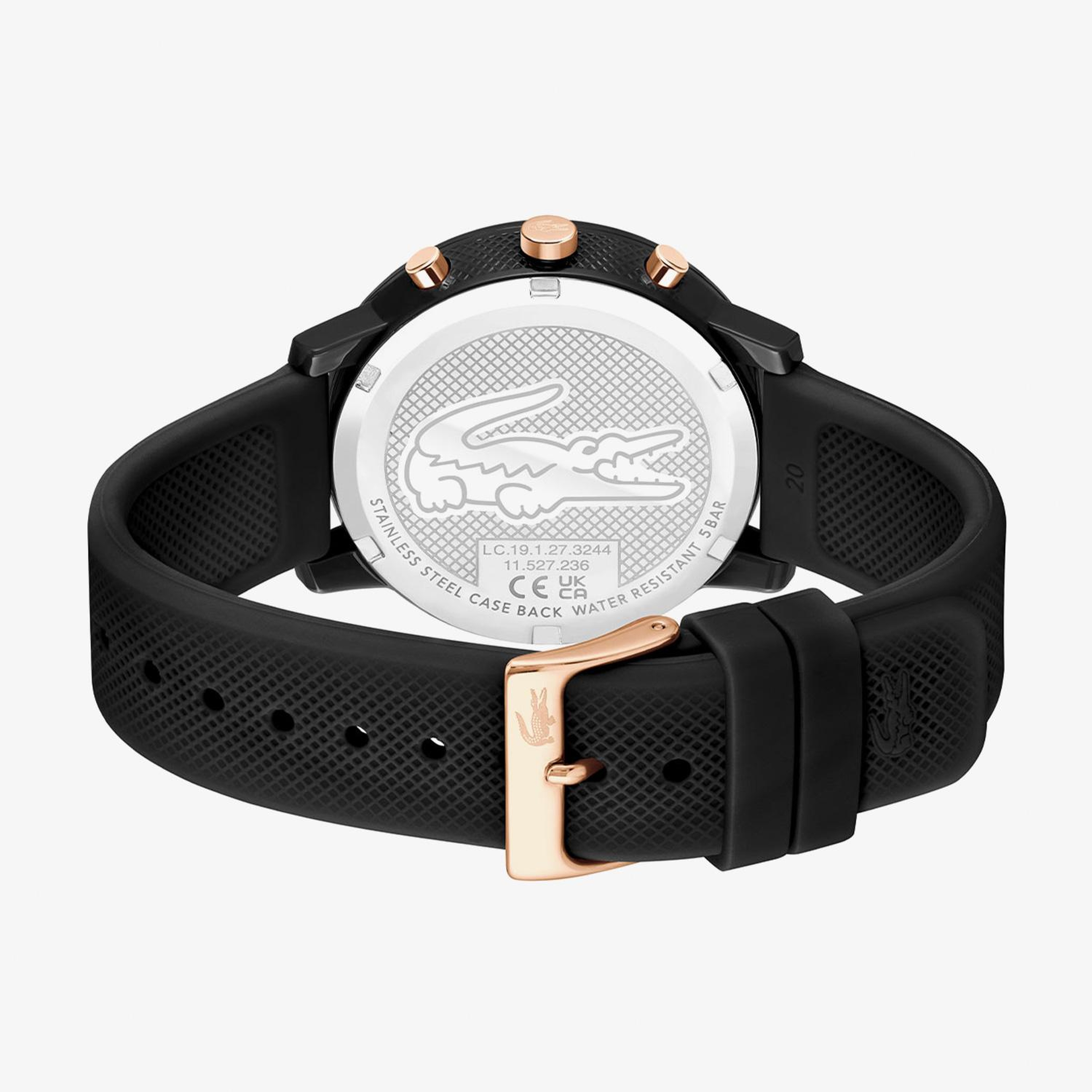 Lacoste L.12.12 Erkek Siyah Saat