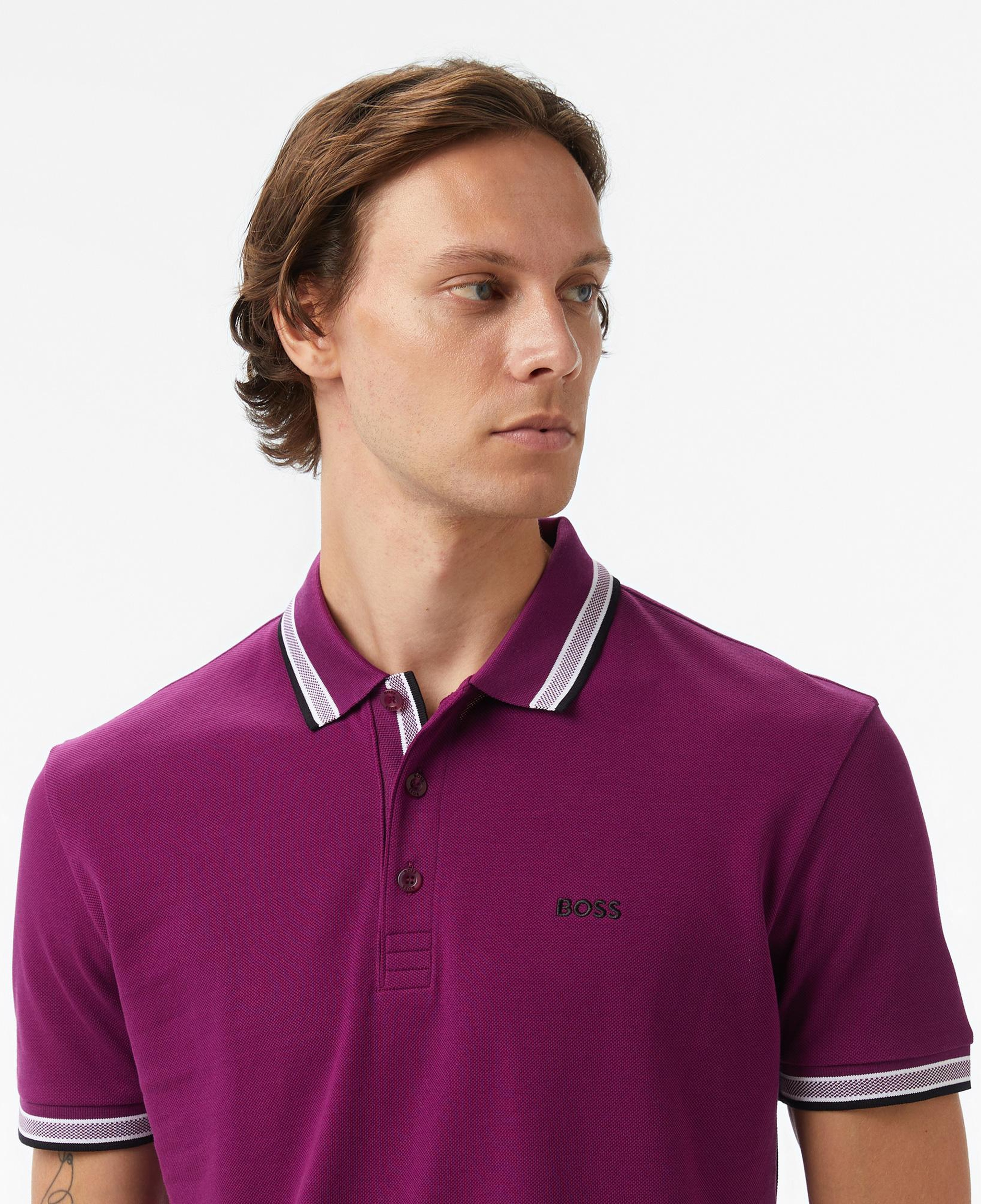 Boss Paddy Erkek Mor Polo