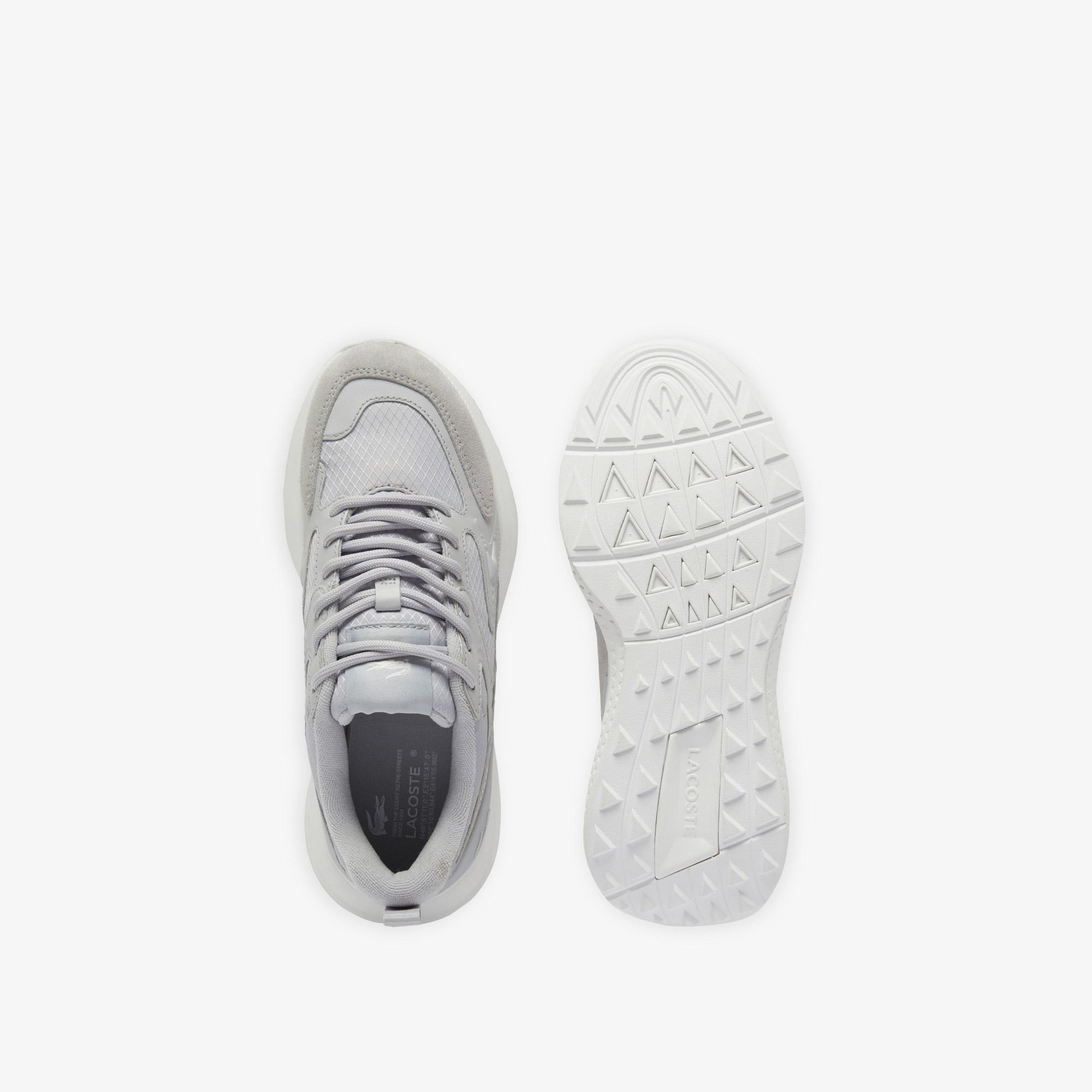 Lacoste L003 Evo Kadın Açık Gri Sneaker