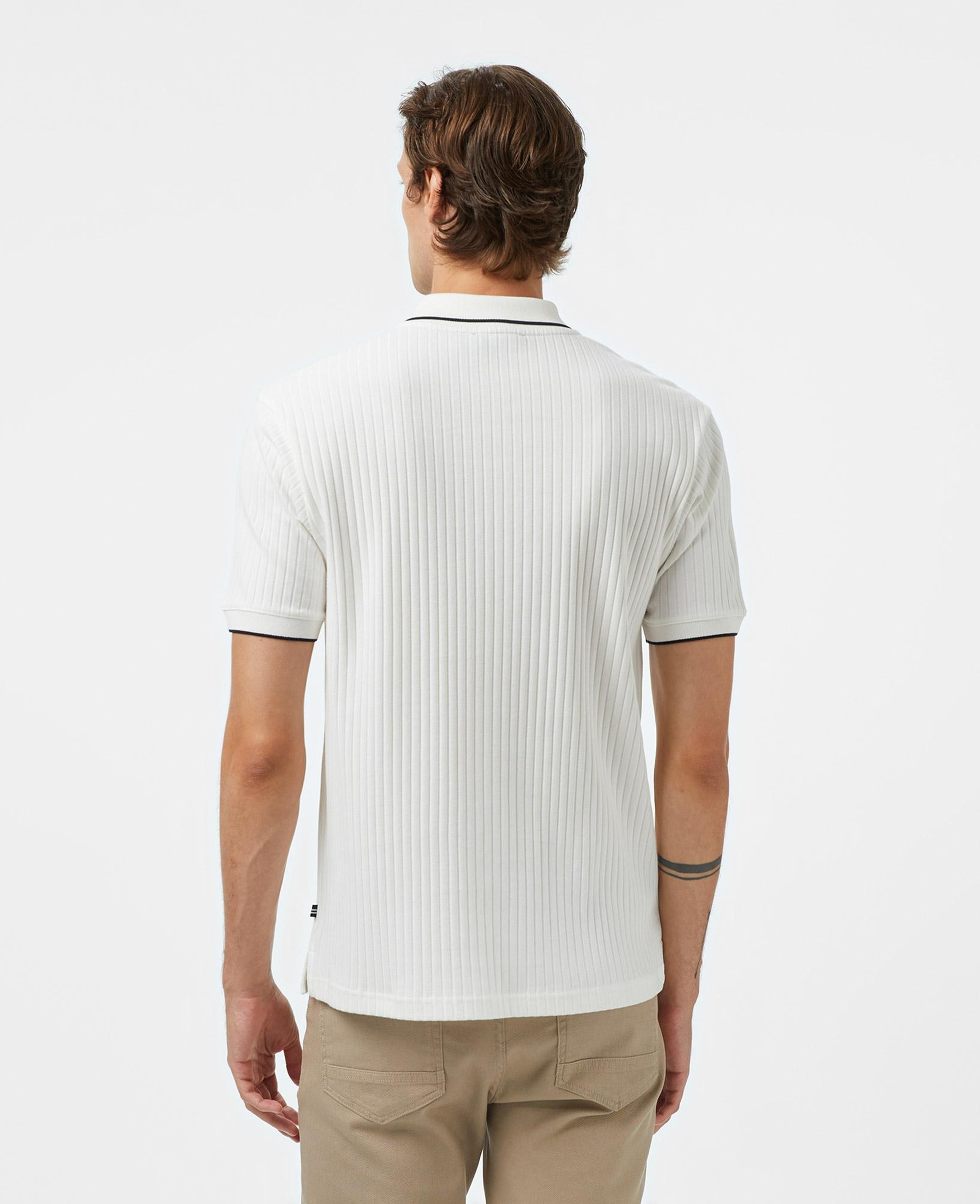 Nautica Erkek Beyaz Classic Fit Polo Yaka T-Shirt