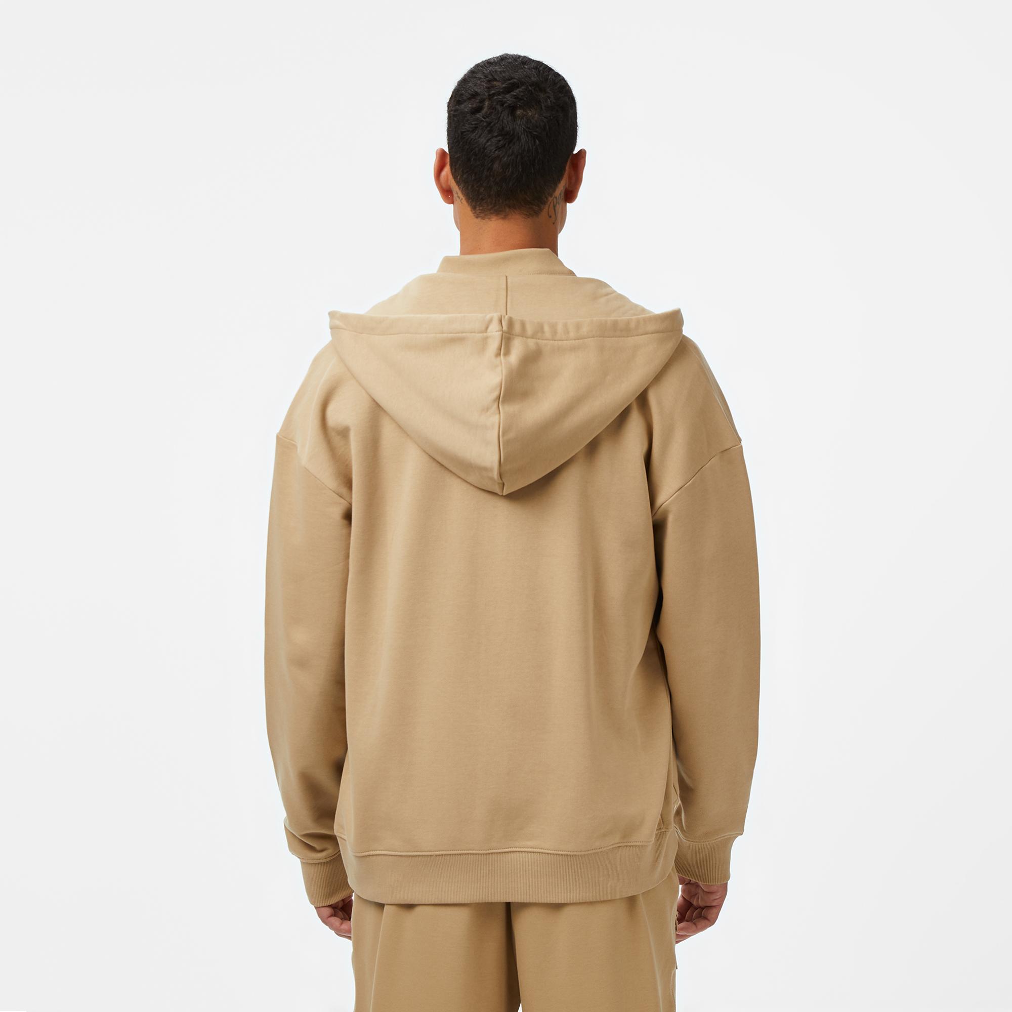 Hugo Dapozip Erkek Bej Sweatshirt