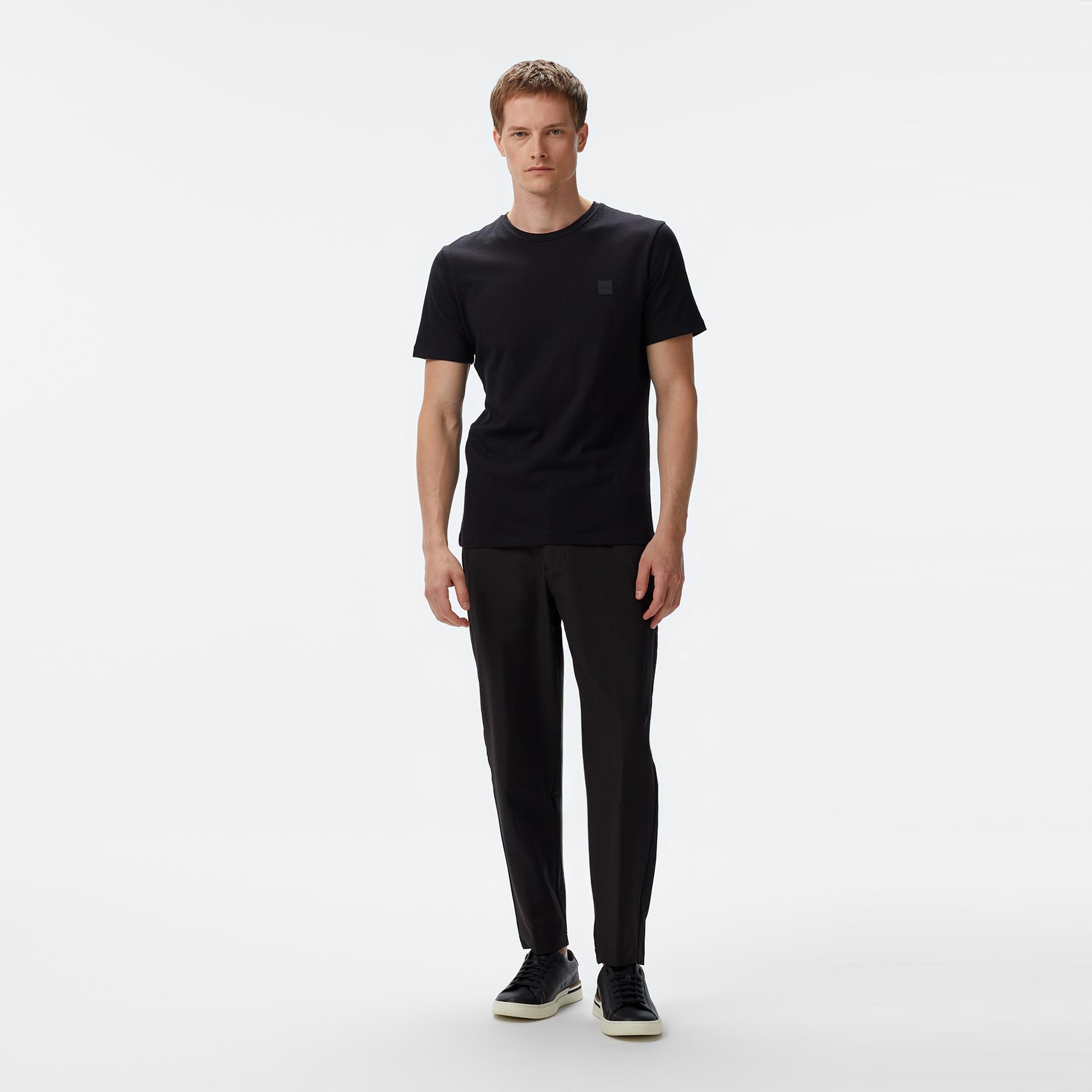 Boss Tales Erkek Siyah T-Shirt