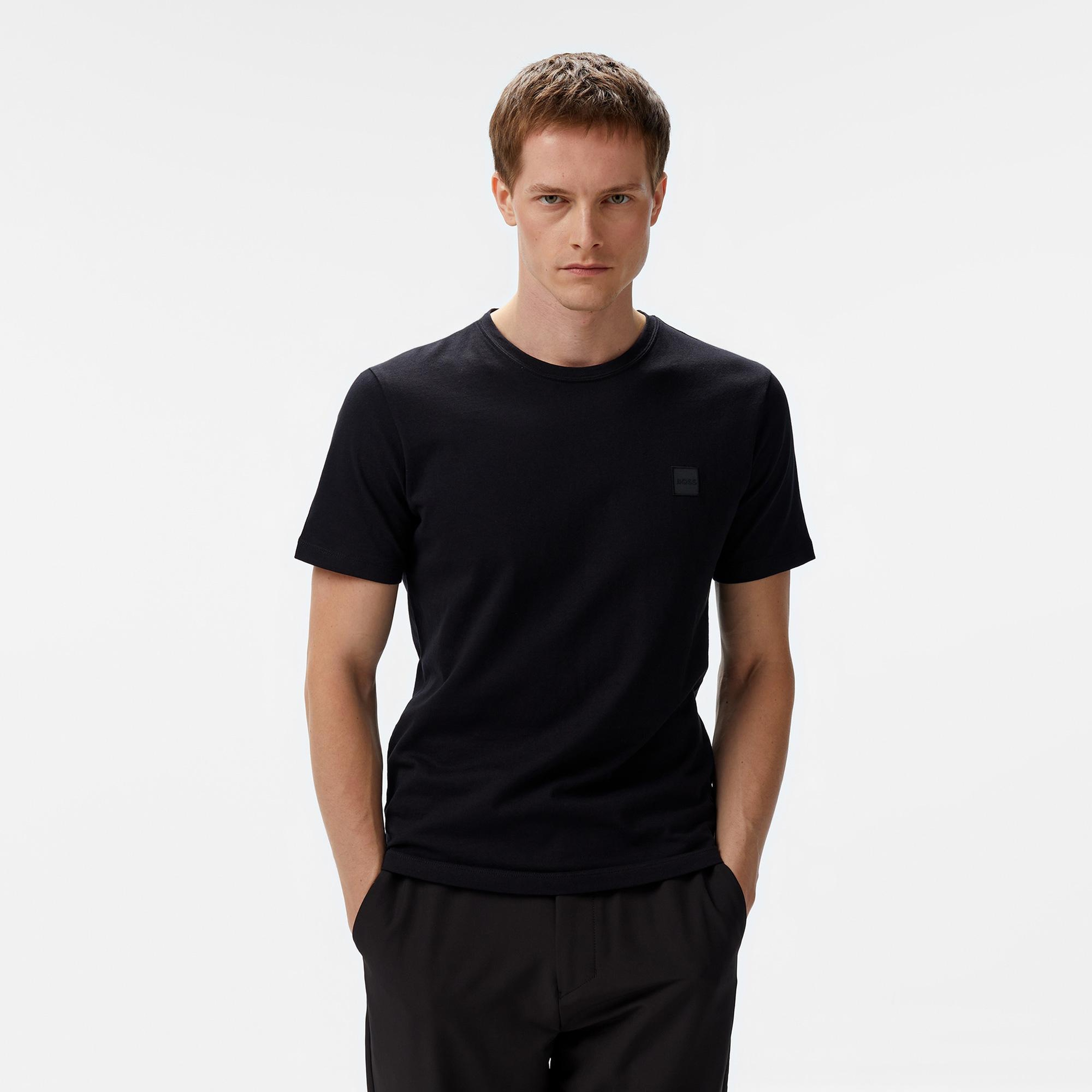 Boss Tales Erkek Siyah T-Shirt