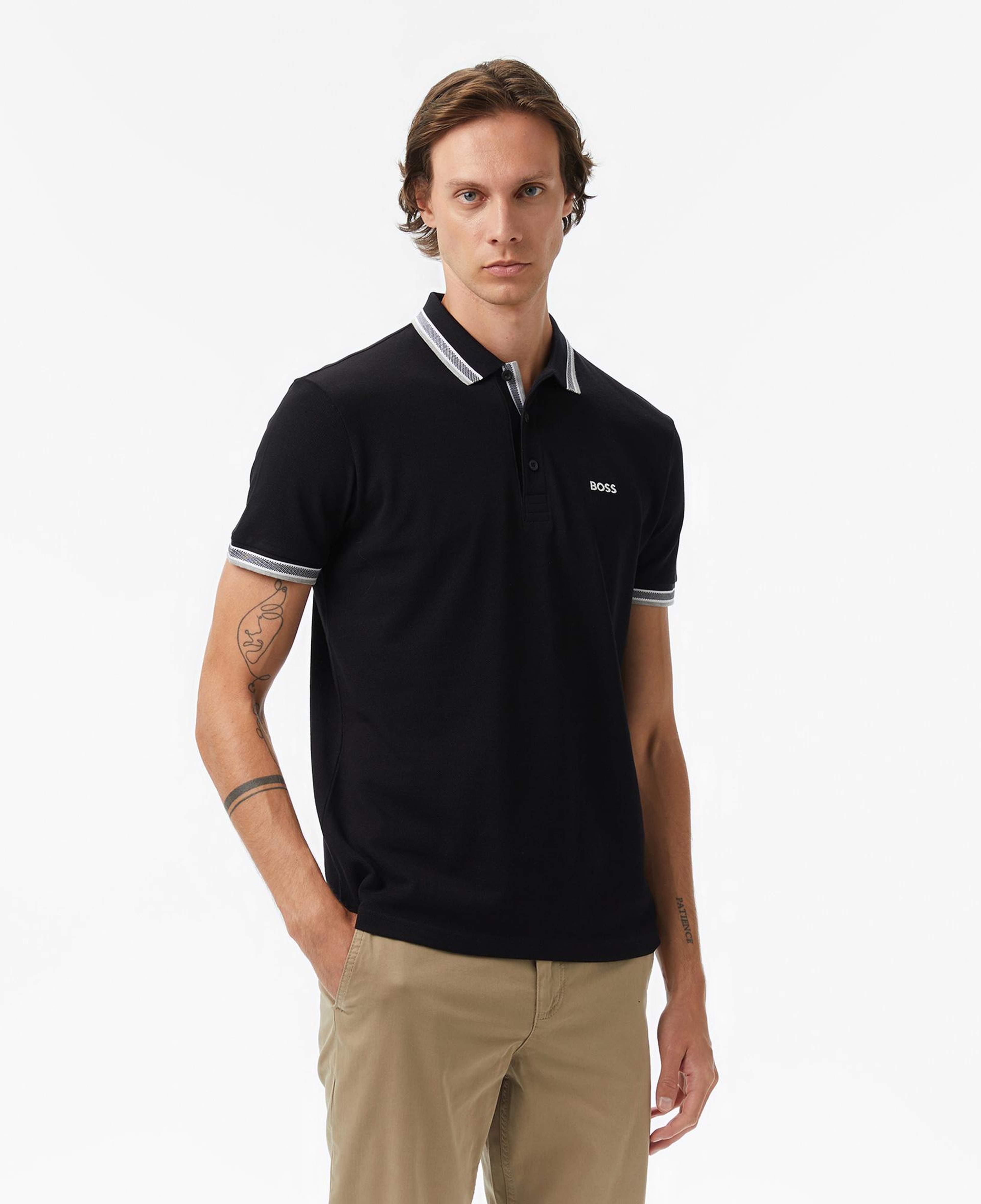 Boss Paddy Erkek Siyah Polo
