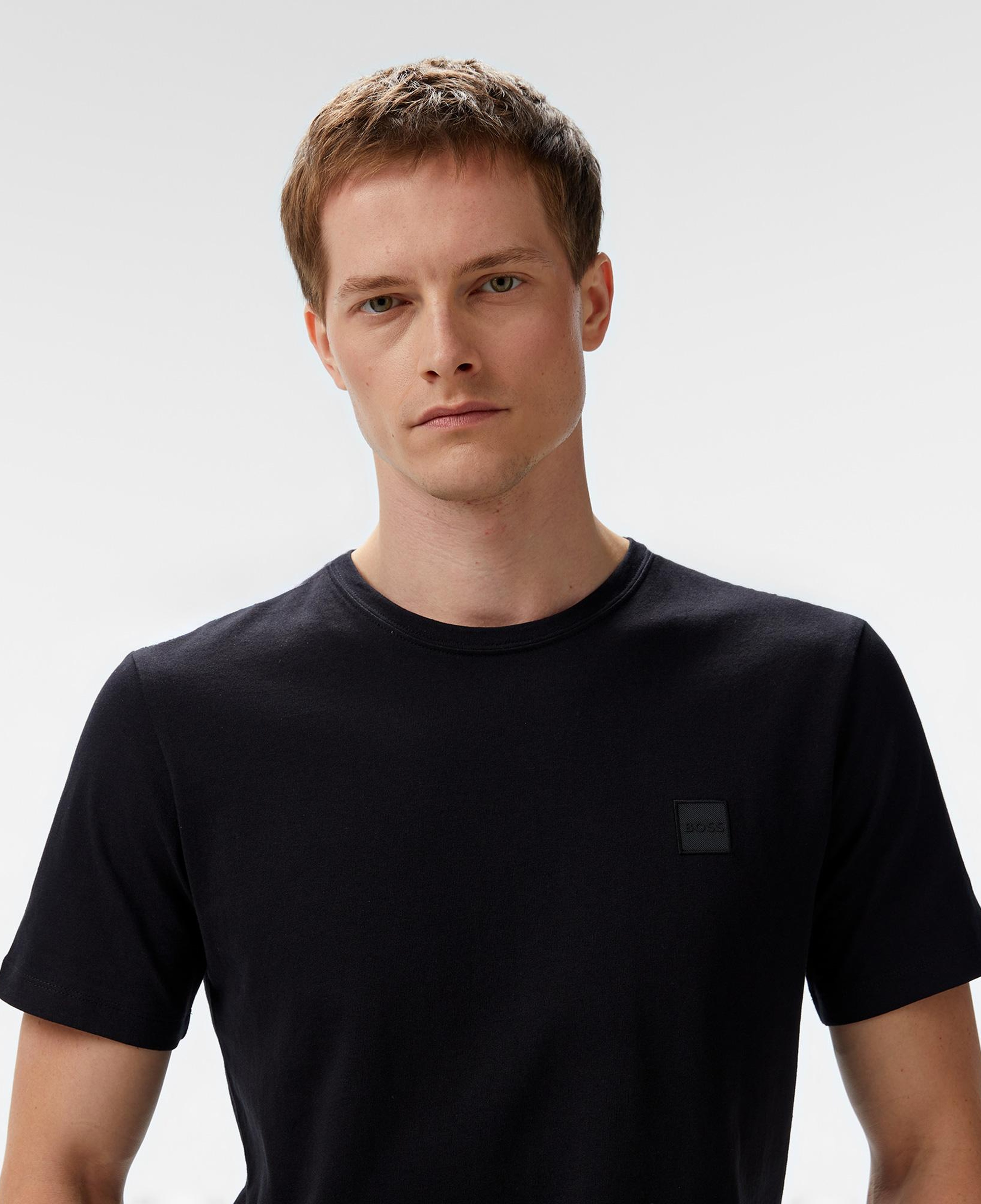 Boss Tales Erkek Siyah T-Shirt