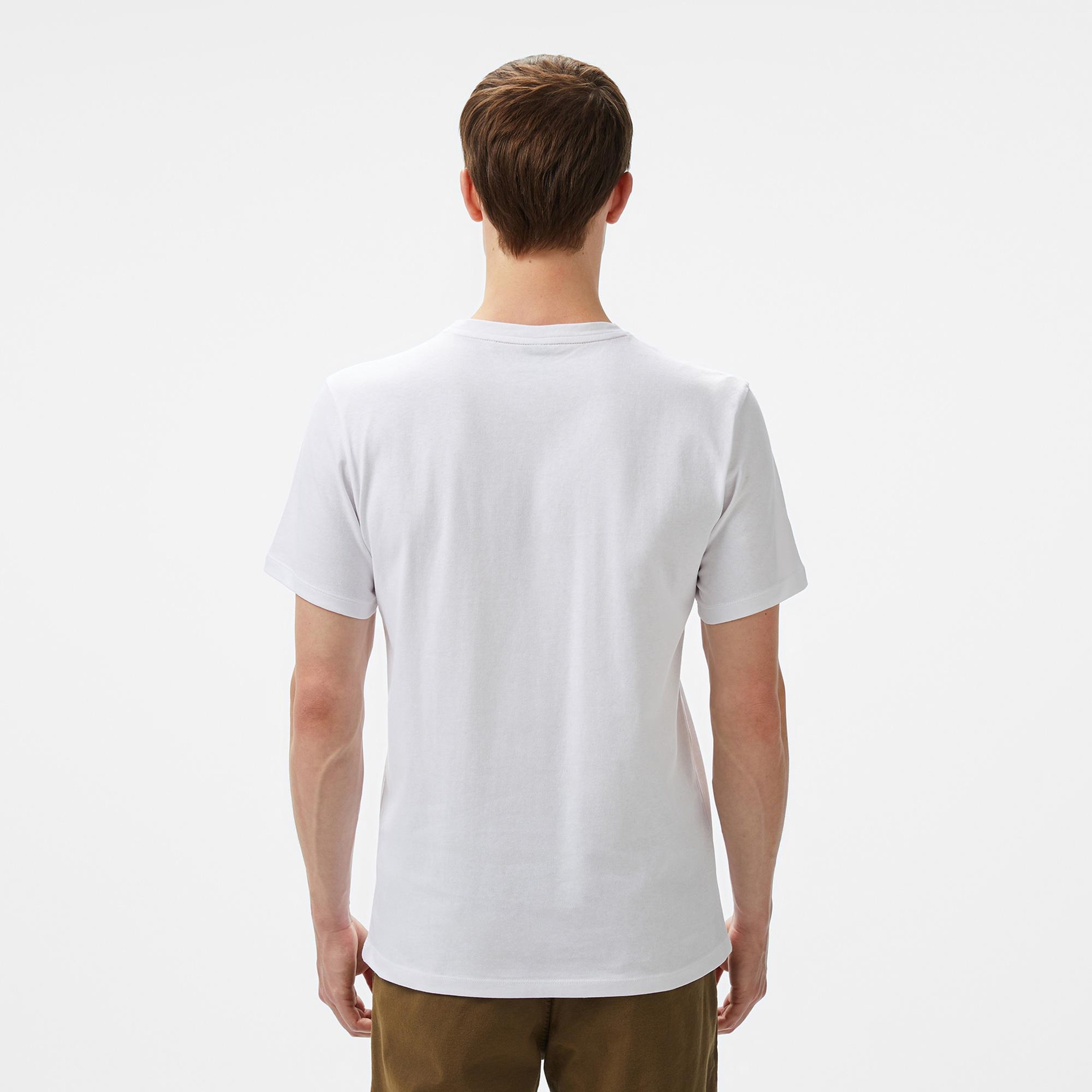 Boss Tales Erkek Beyaz T-Shirt