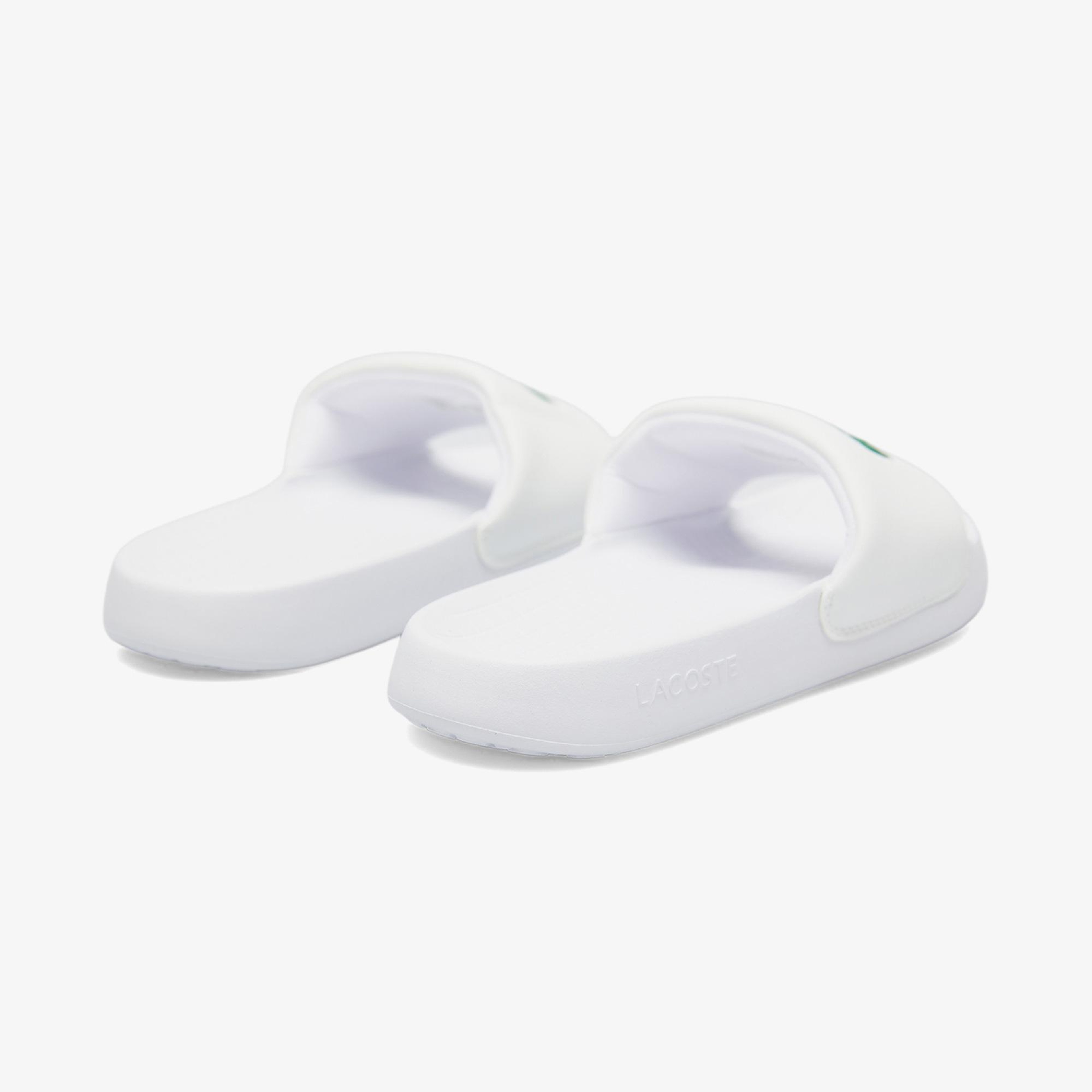 Lacoste Serve Slide Kadın Beyaz Terlik