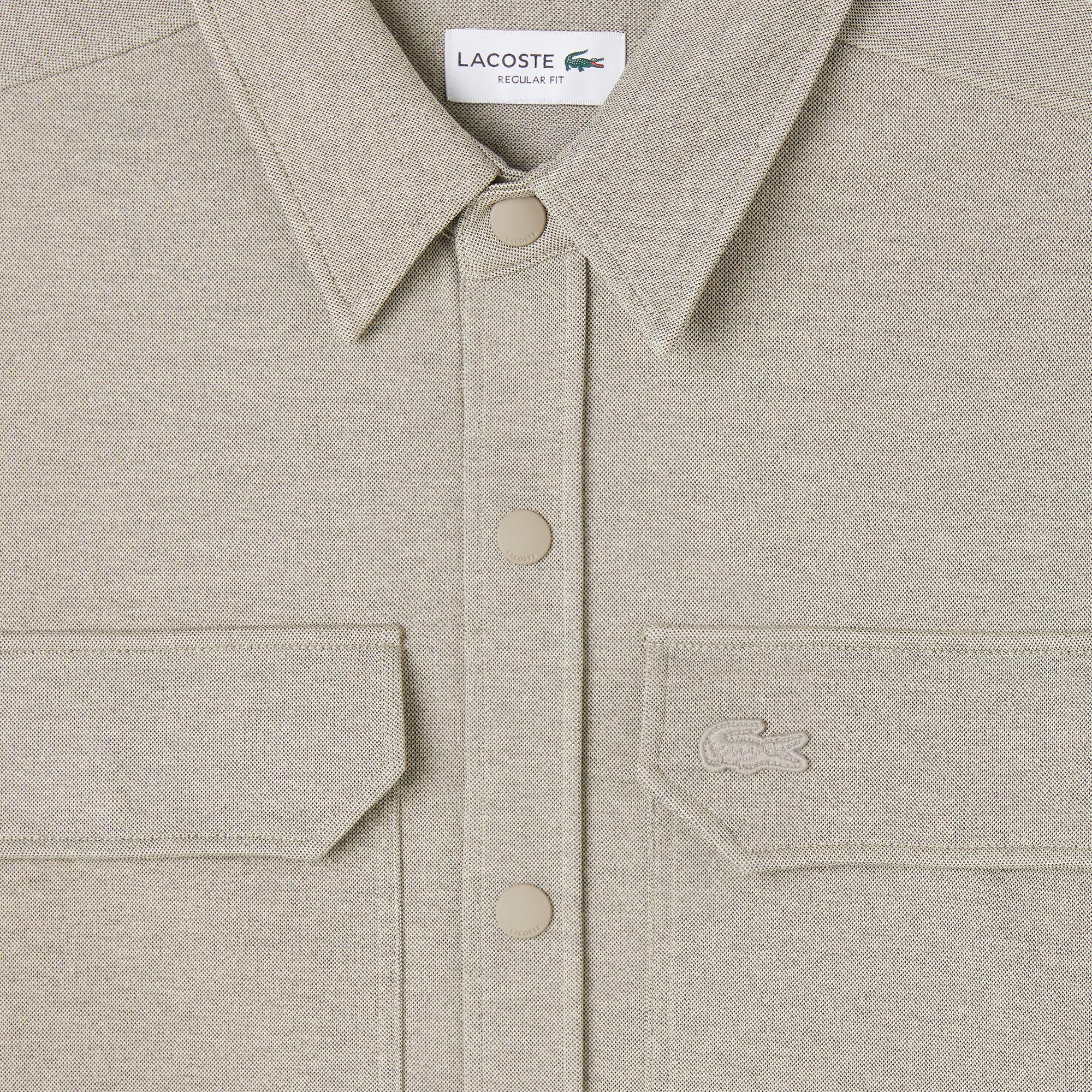 Lacoste Erkek Regular Fit Bej Gömlek