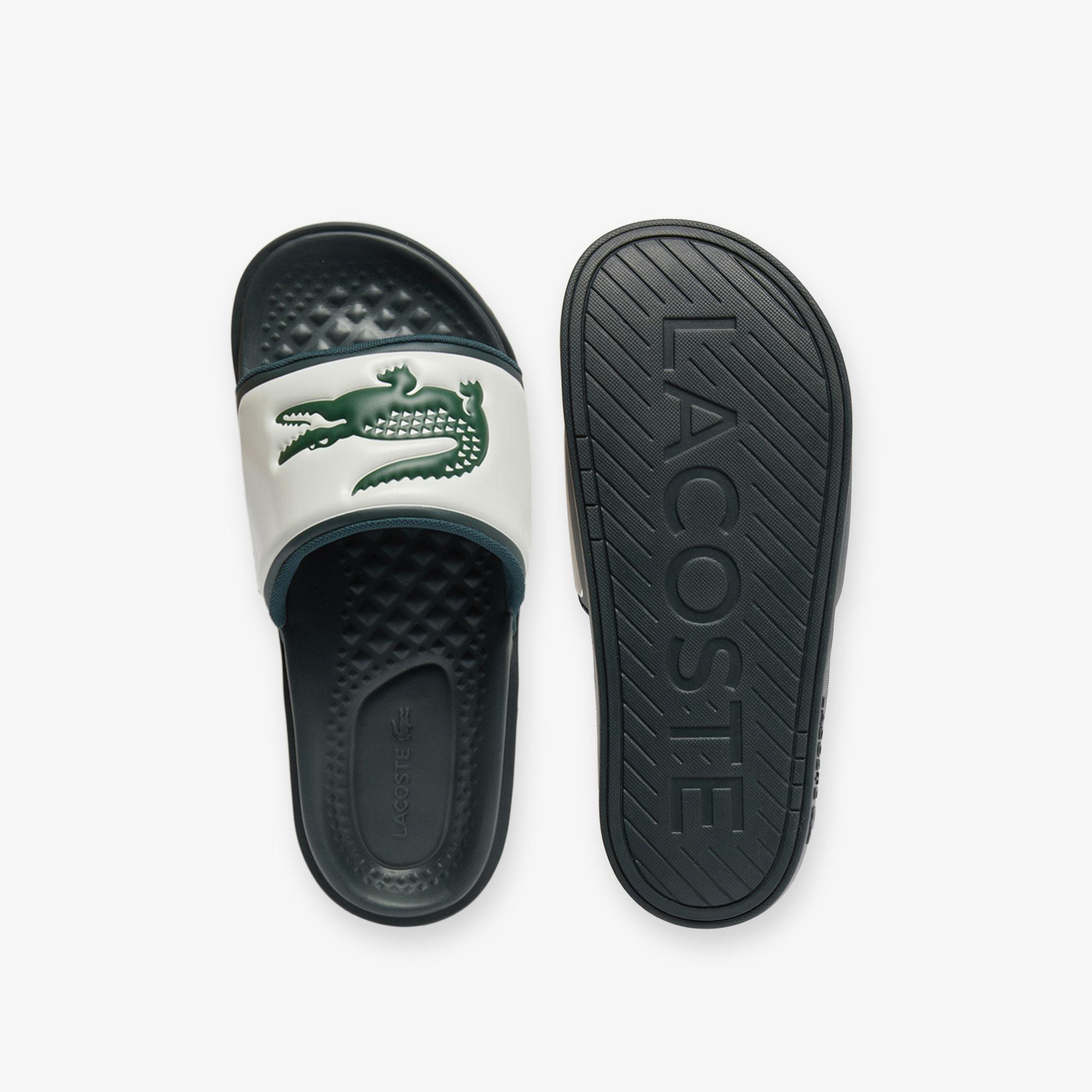 Lacoste Yeşil Lacoste Serve Slide Dual Erkek Terlik