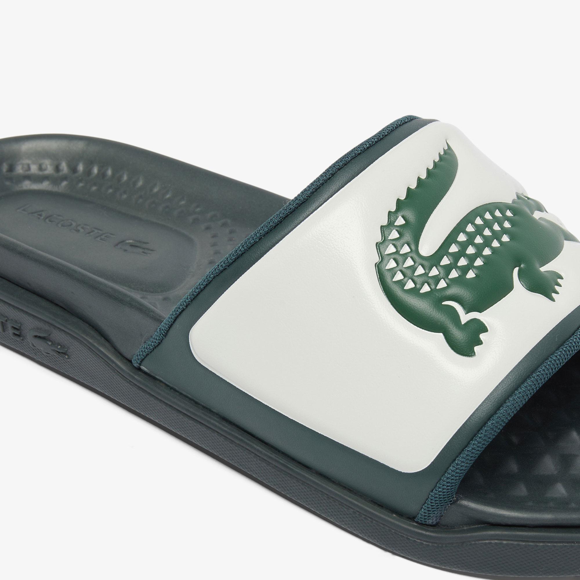 Lacoste Yeşil Lacoste Serve Slide Dual Erkek Terlik