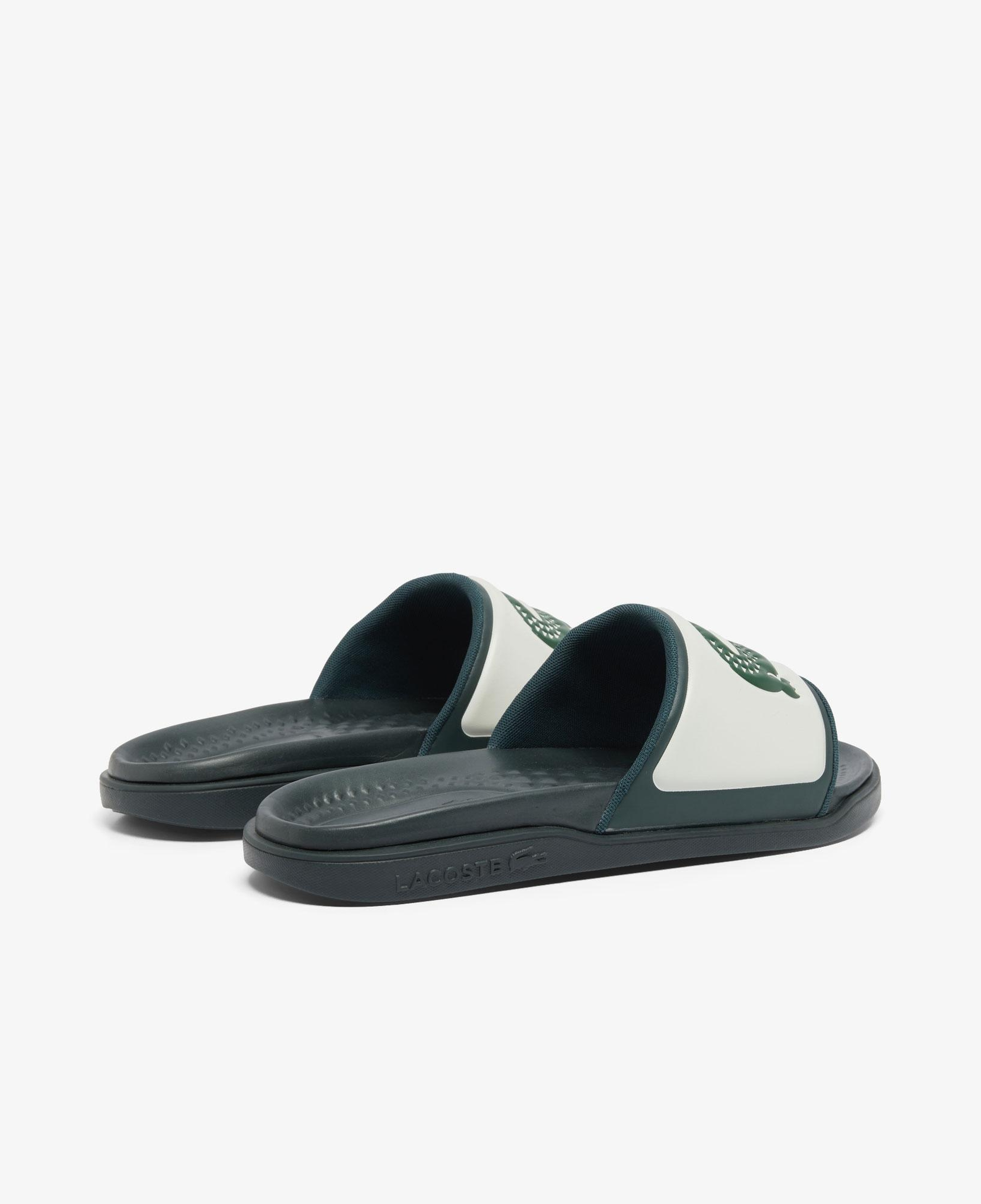 Lacoste Serve Slide Dual Erkek Yeşil Terlik