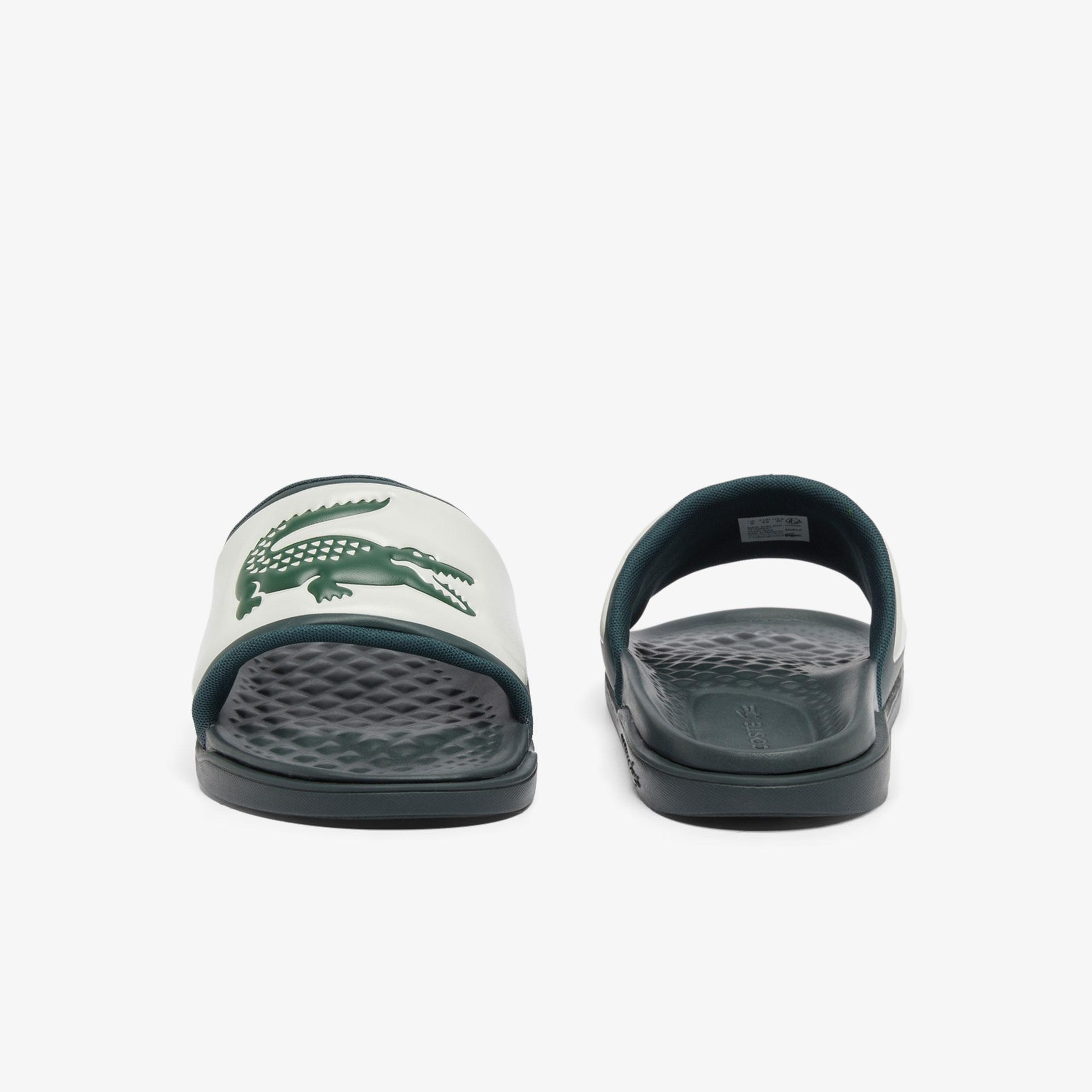 Lacoste Serve Slide Dual Erkek Yeşil Terlik