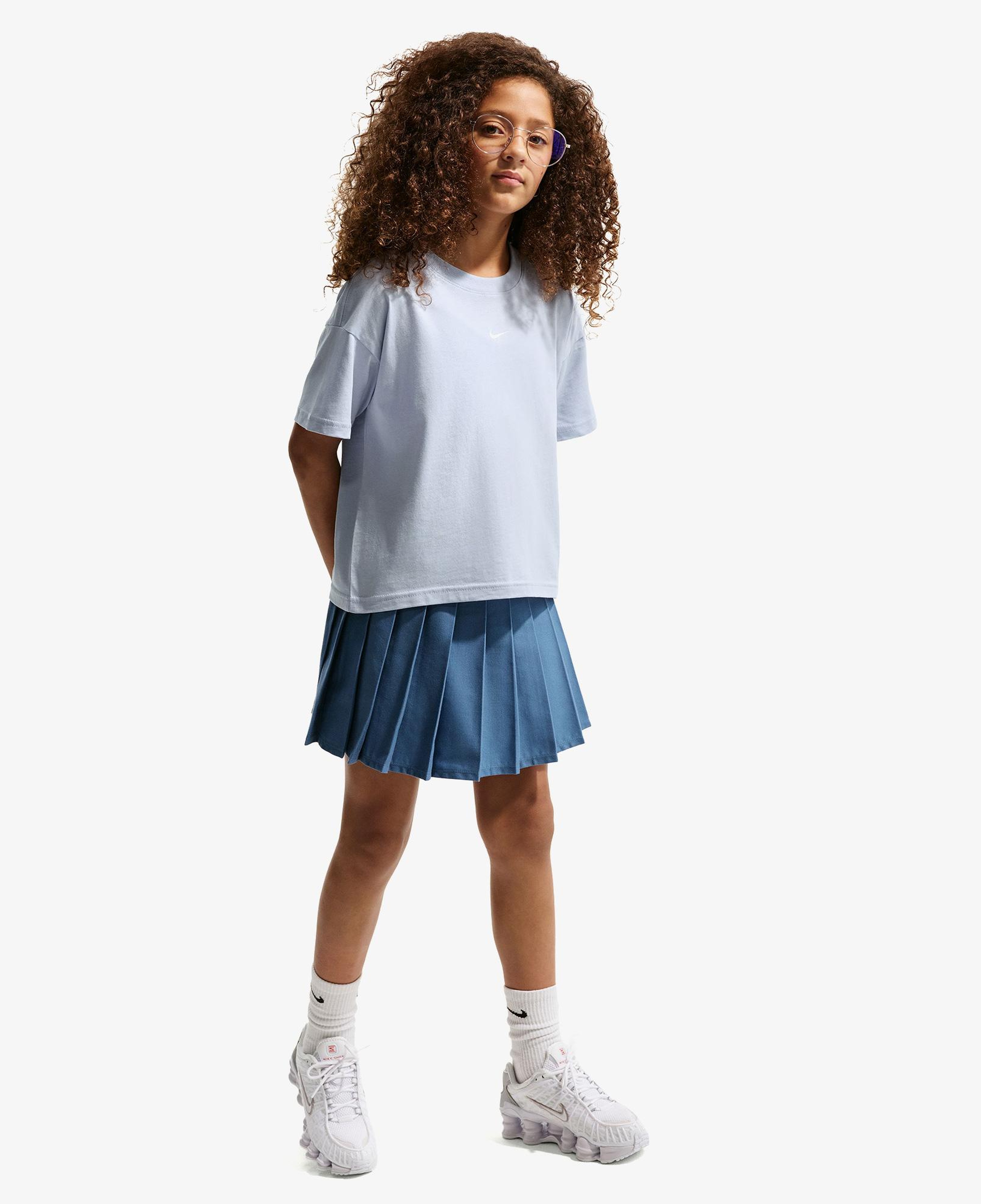 Nike Sportswear Essential Çocuk Mavi T-Shirt