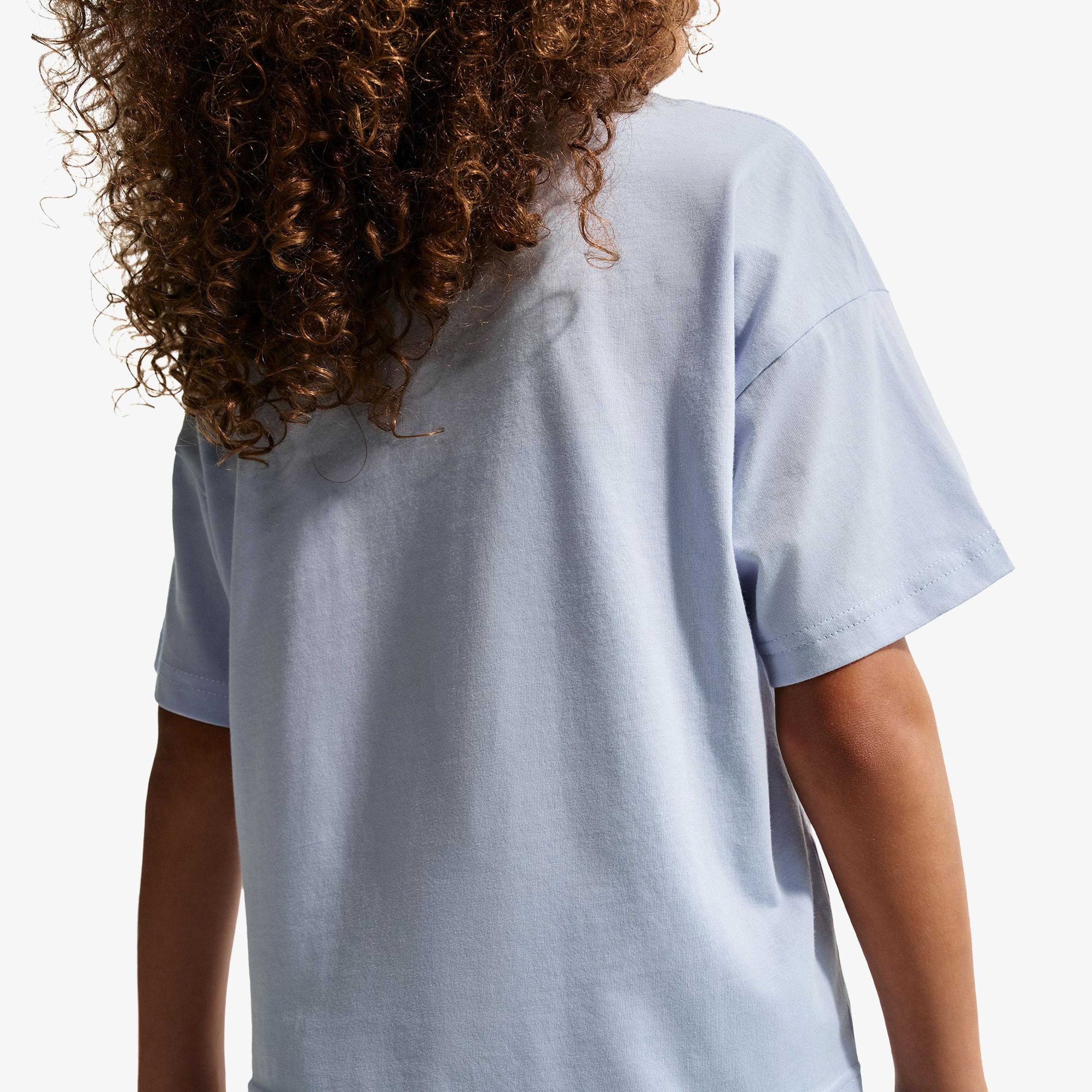 Nike Sportswear Essential Çocuk Mavi T-Shirt