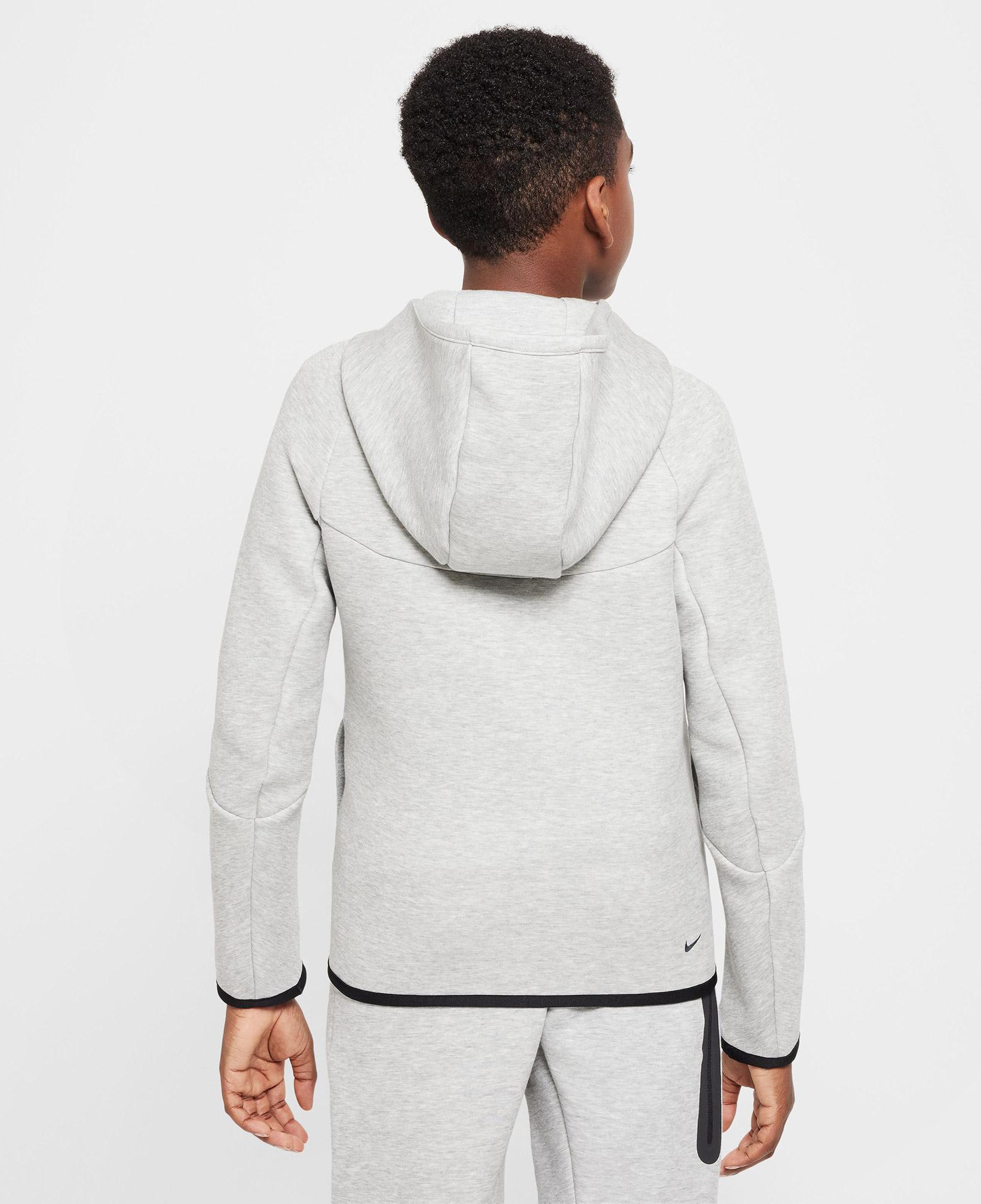 Nike Sportswear Tech Fleece Çocuk Gri Eşofman Üstü
