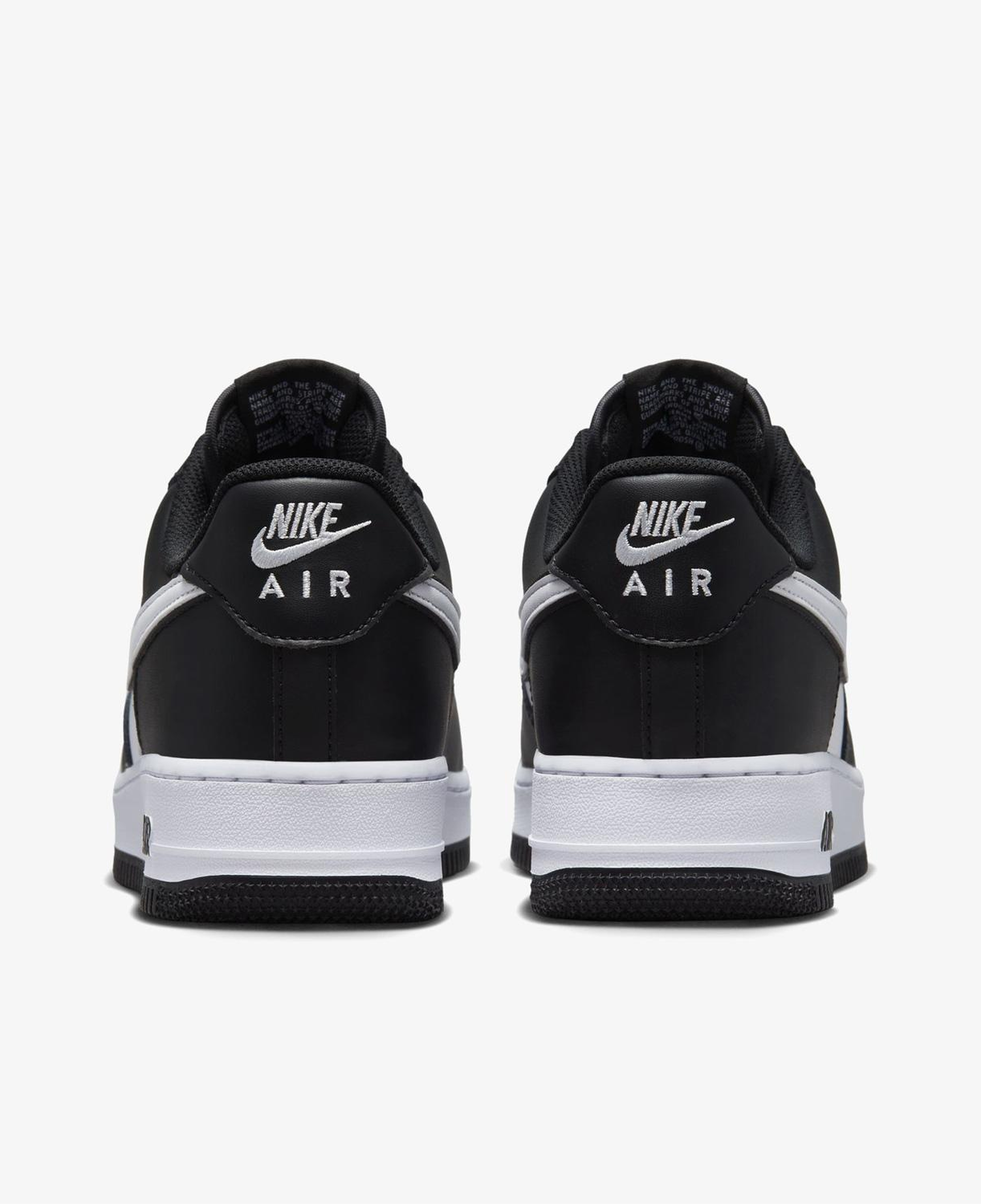 Nike Air Force 1 '07 Erkek Siyah Spor Ayakkabı