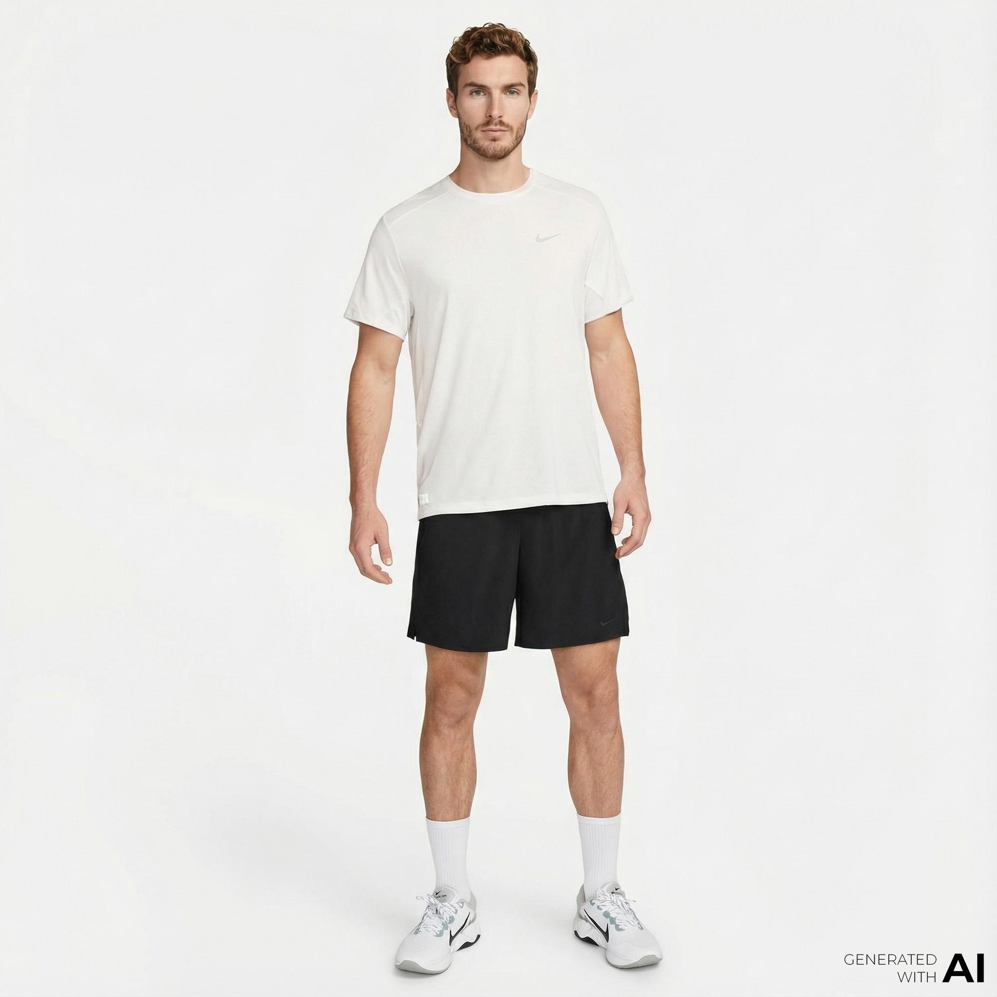 Nike Dri-Fit Unlimited Woven 18cm Unlined Erkek Siyah Şort