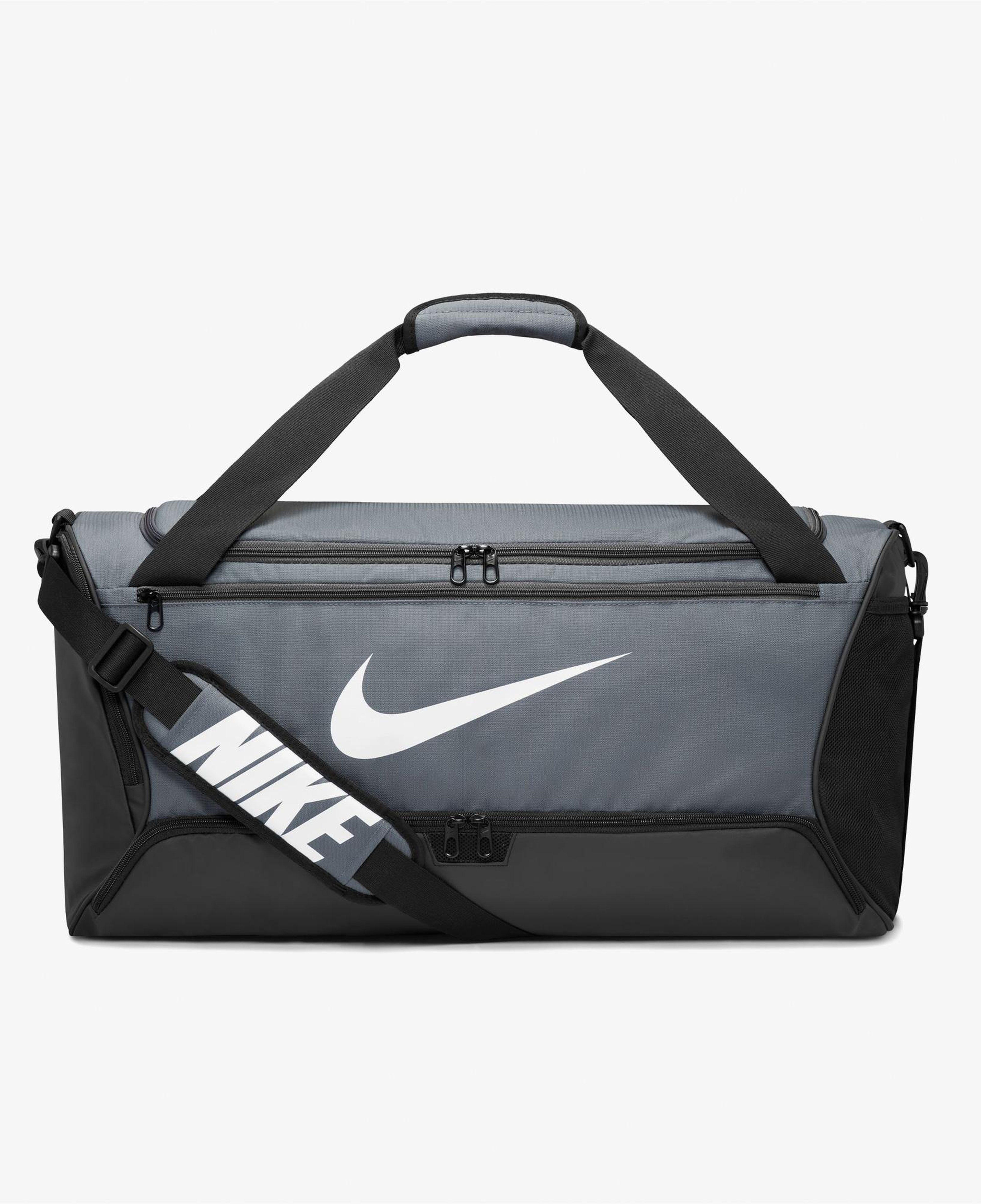 Nike Brasilia Duff - 9.5 (60L) Unisex Gri Spor Çantası
