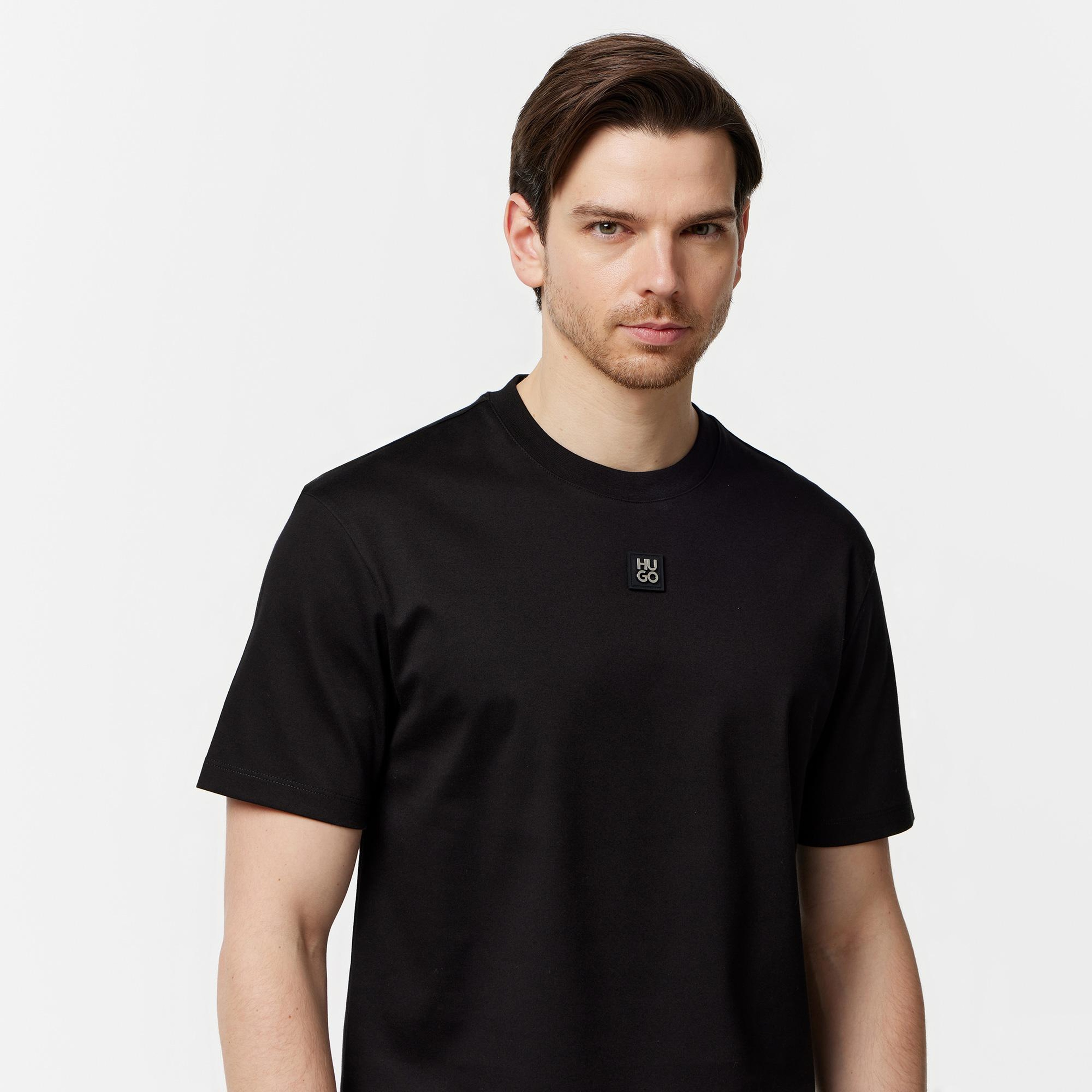 Hugo Dalile Erkek Siyah T-Shirt