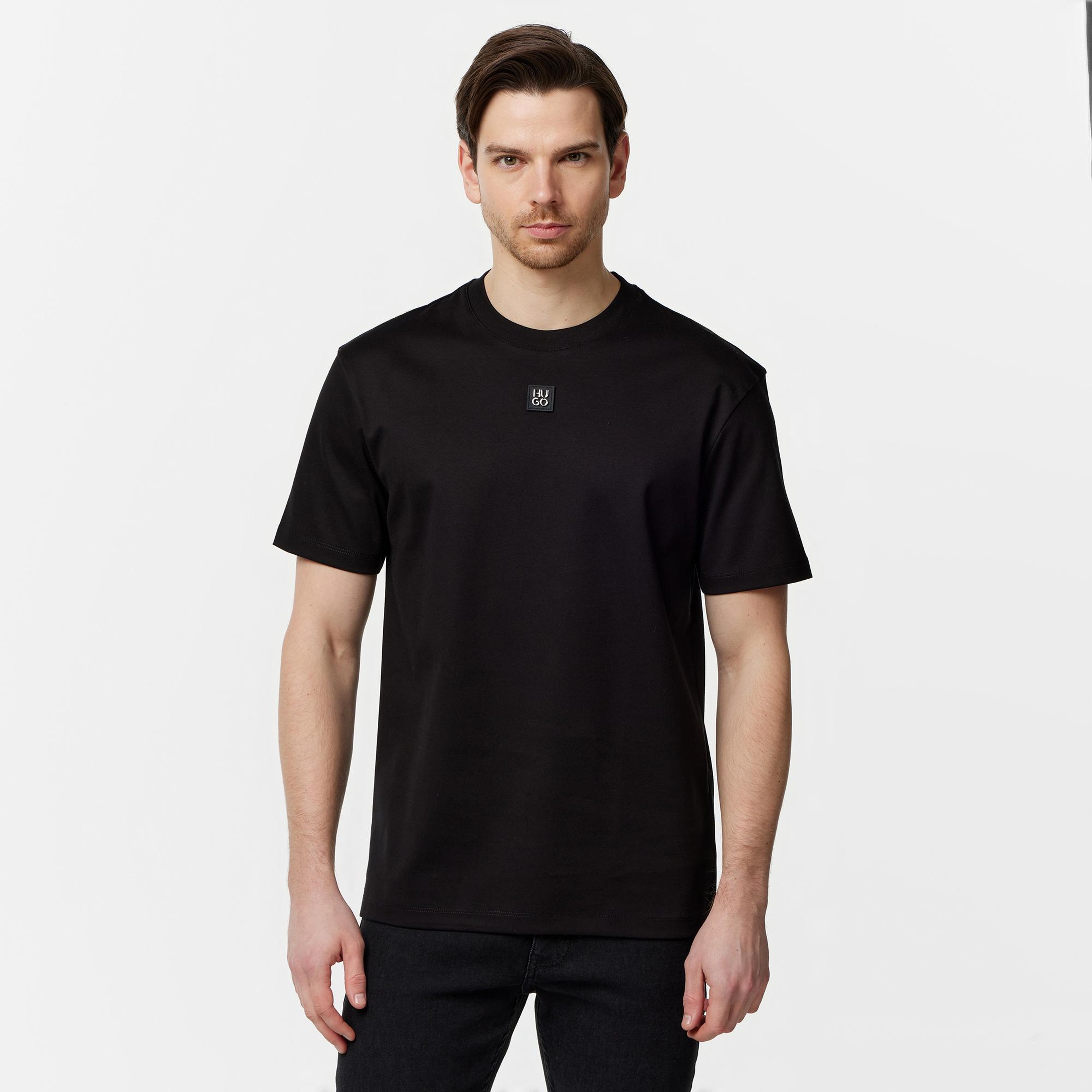 Hugo Dalile Erkek Siyah T-Shirt