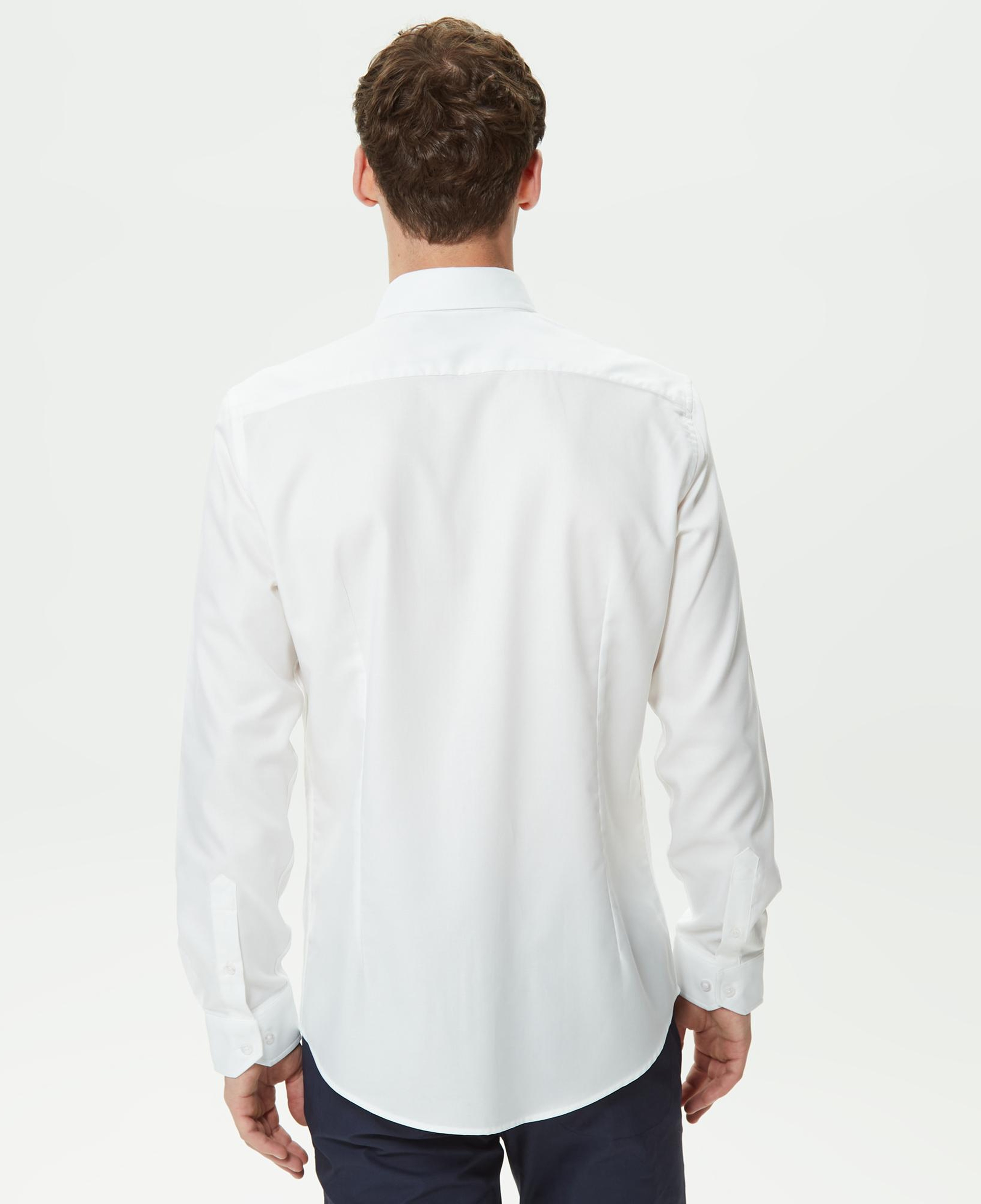 Lacoste Erkek Slim Fit Beyaz Gömlek