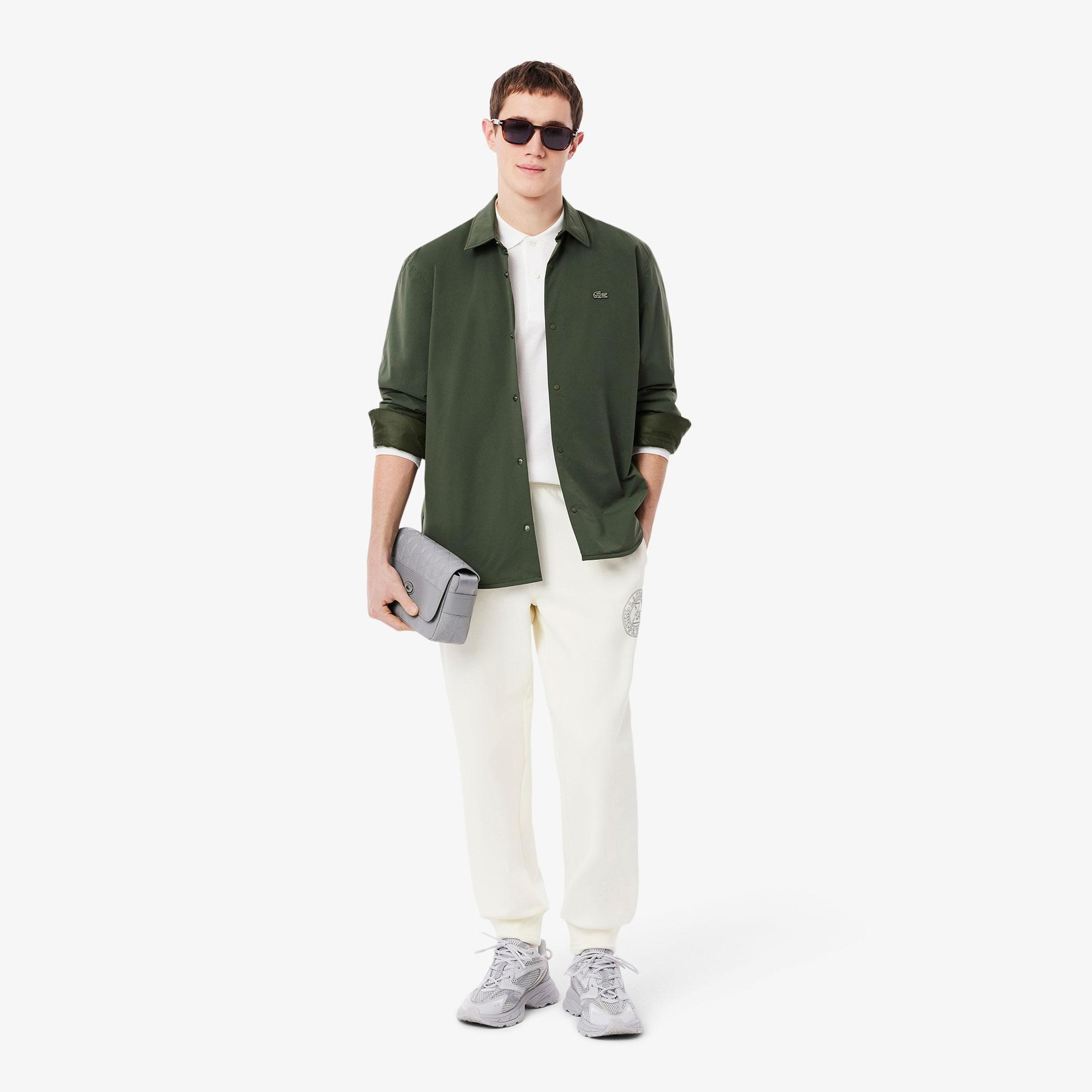 Lacoste Erkek Oversize Fit Haki Gömlek