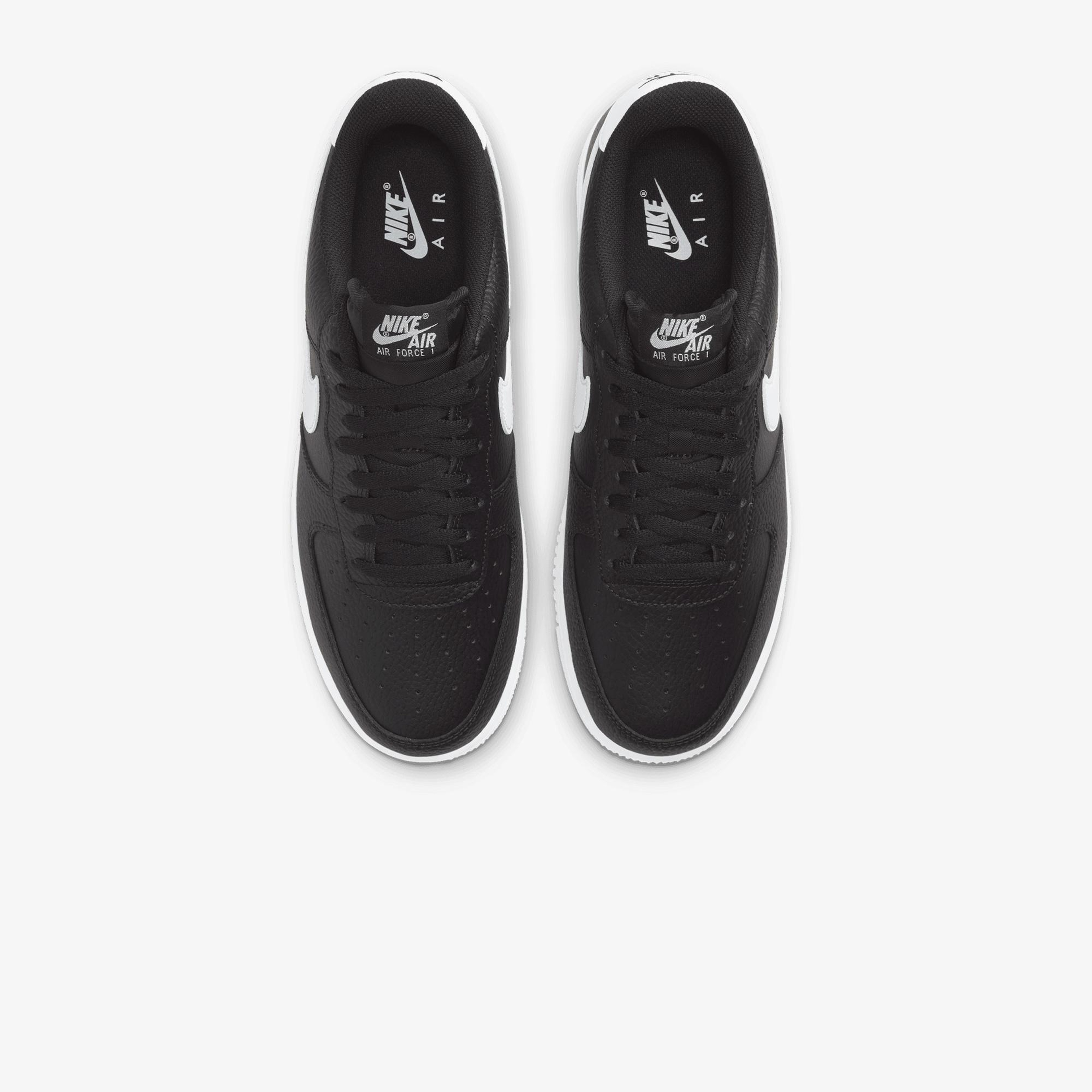 Nike Air Force 1 '07 Erkek Siyah Spor Ayakkabı