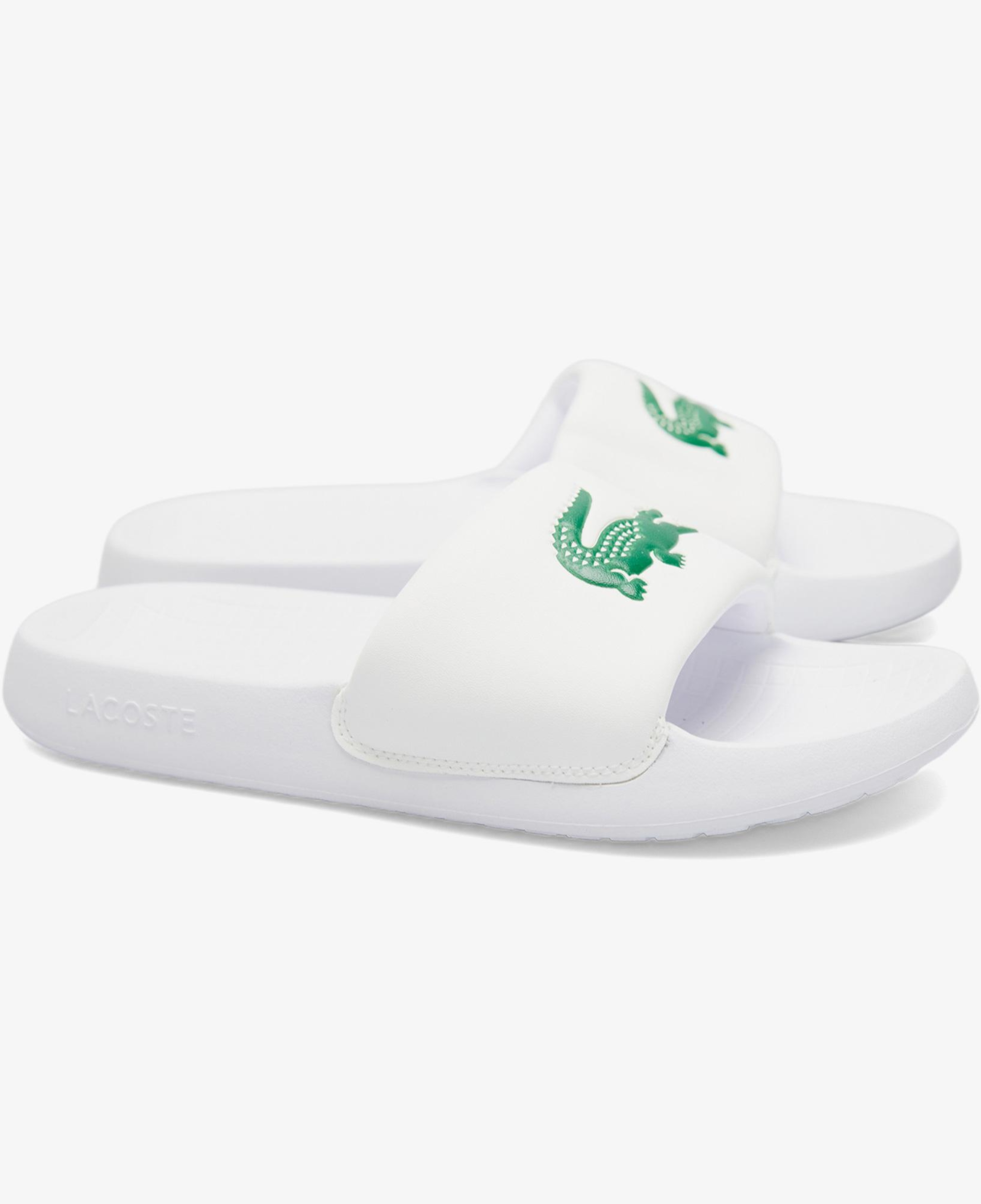 Lacoste Serve Slide Kadın Beyaz Terlik