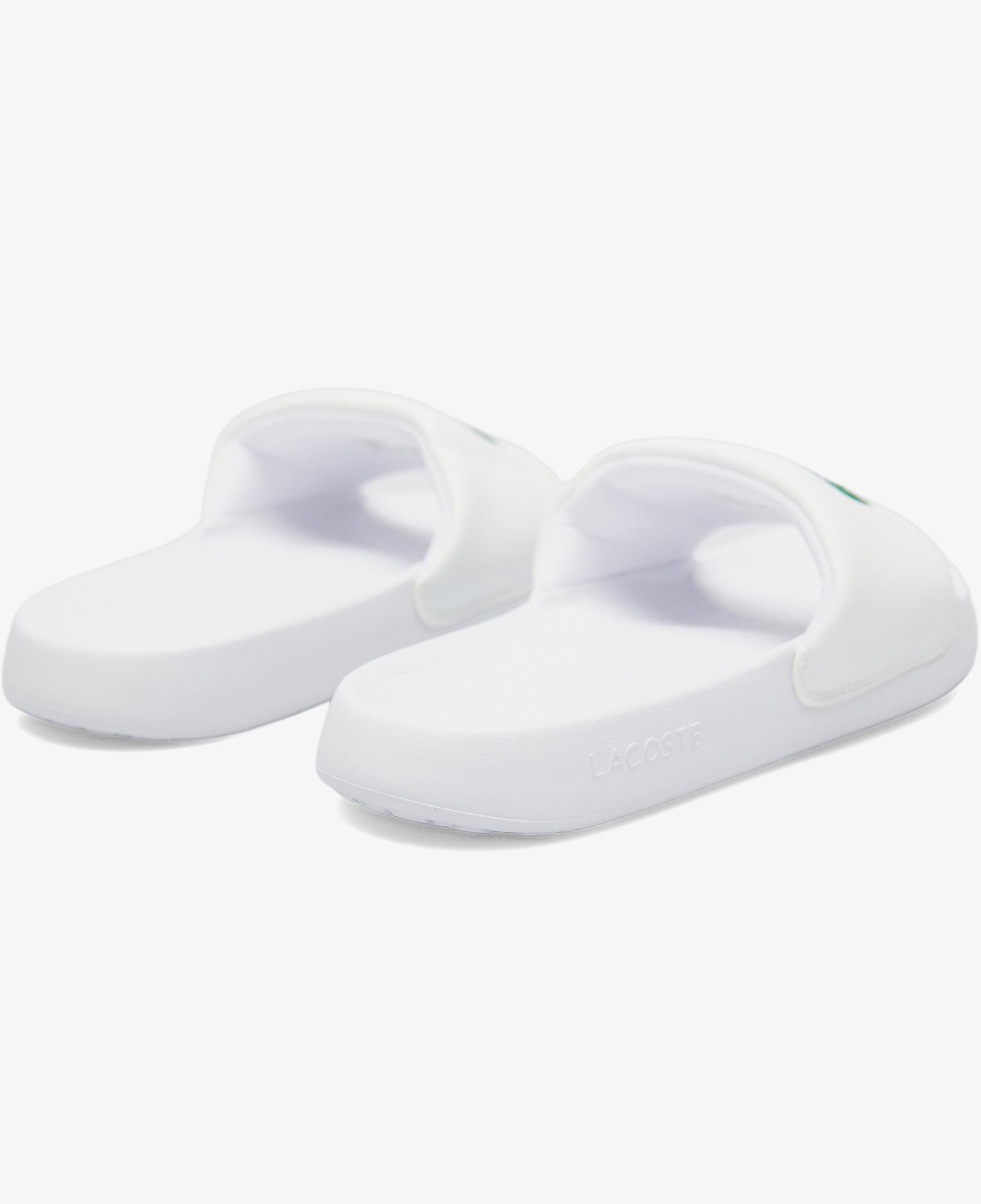 Lacoste Serve Slide Kadın Beyaz Terlik