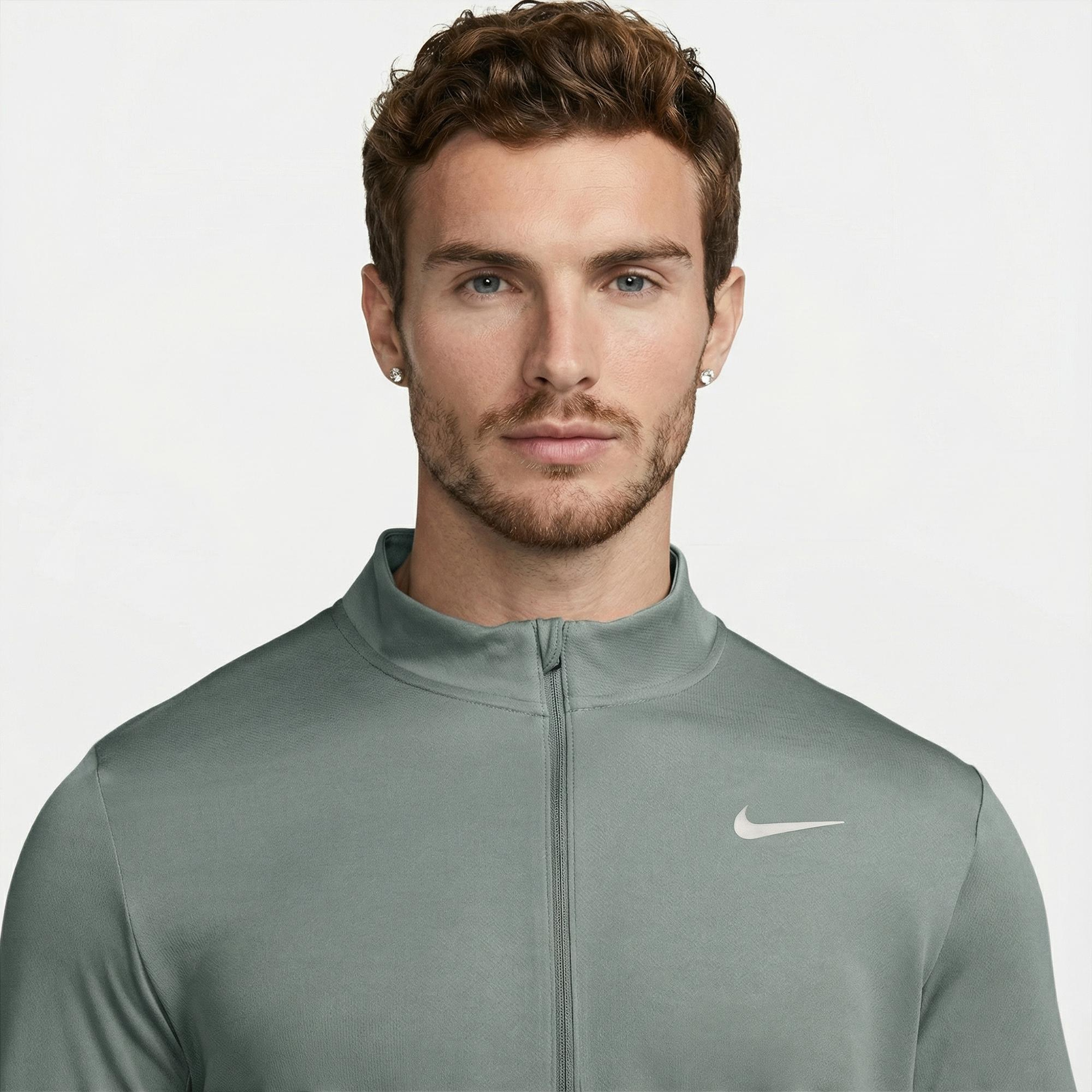 Nike Dri-Fit Pacer Erkek Yeşil T-Shirt