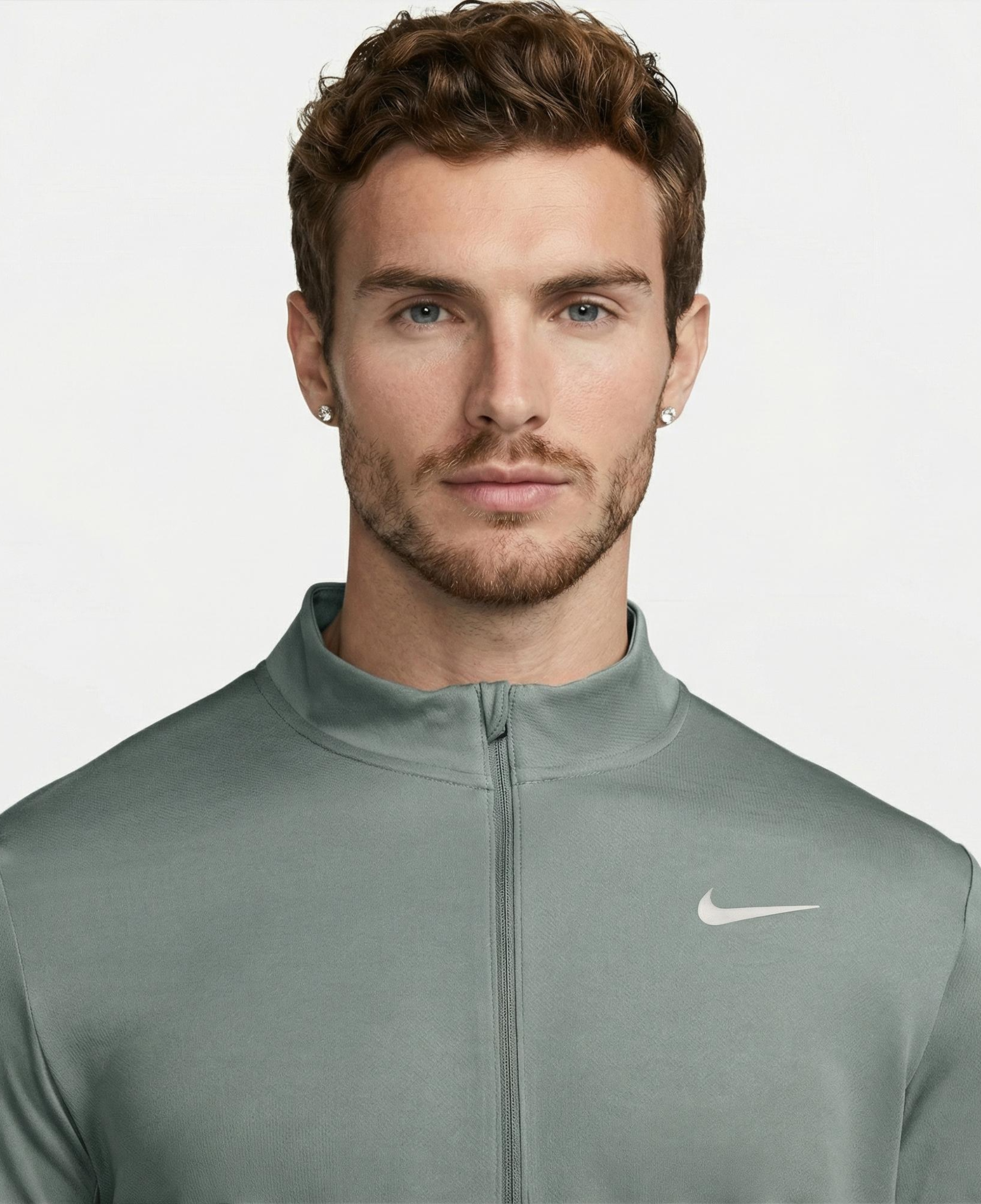 Nike Dri-Fit Pacer Erkek Yeşil T-Shirt