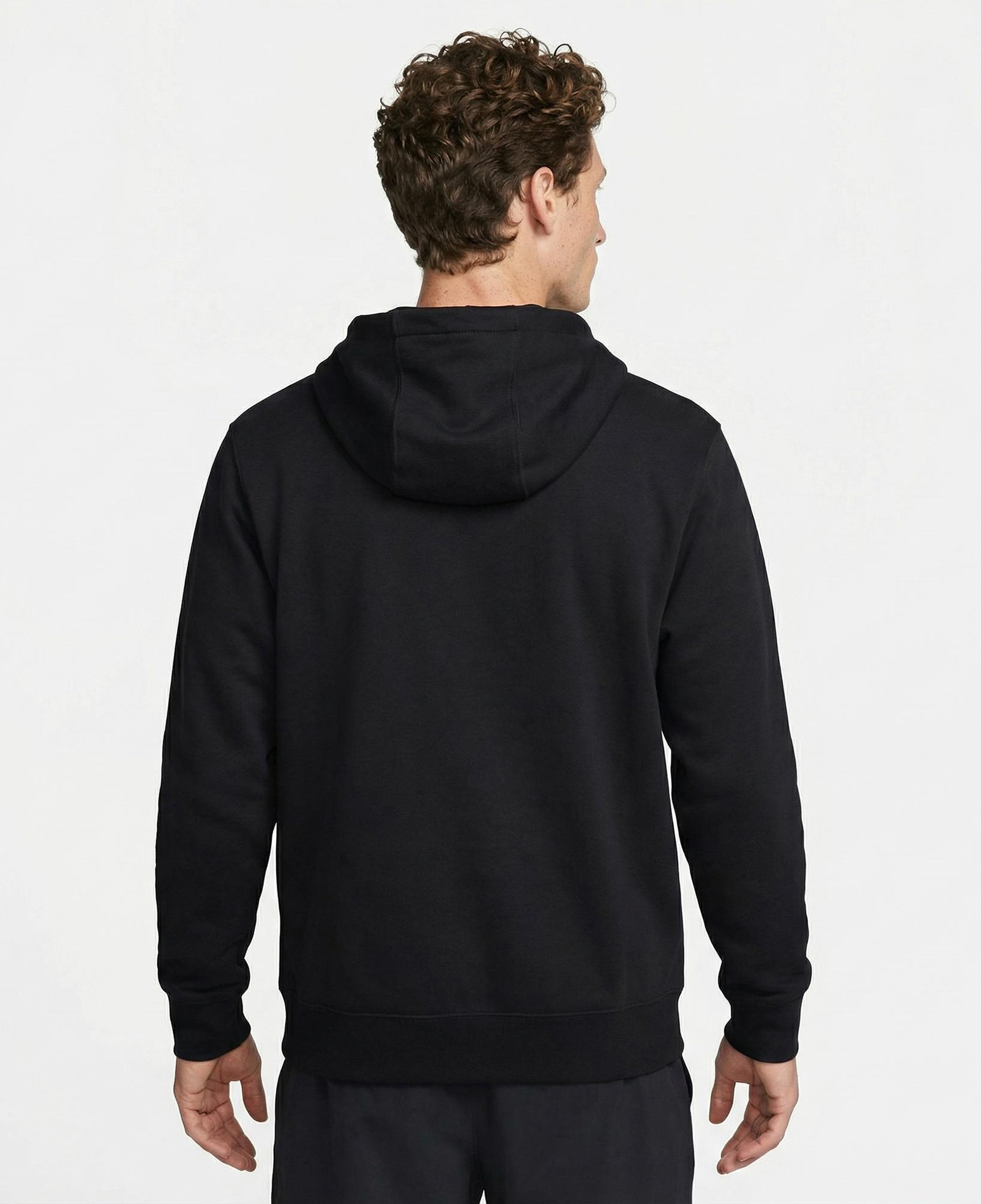 Nike Club Erkek Siyah Hoodie