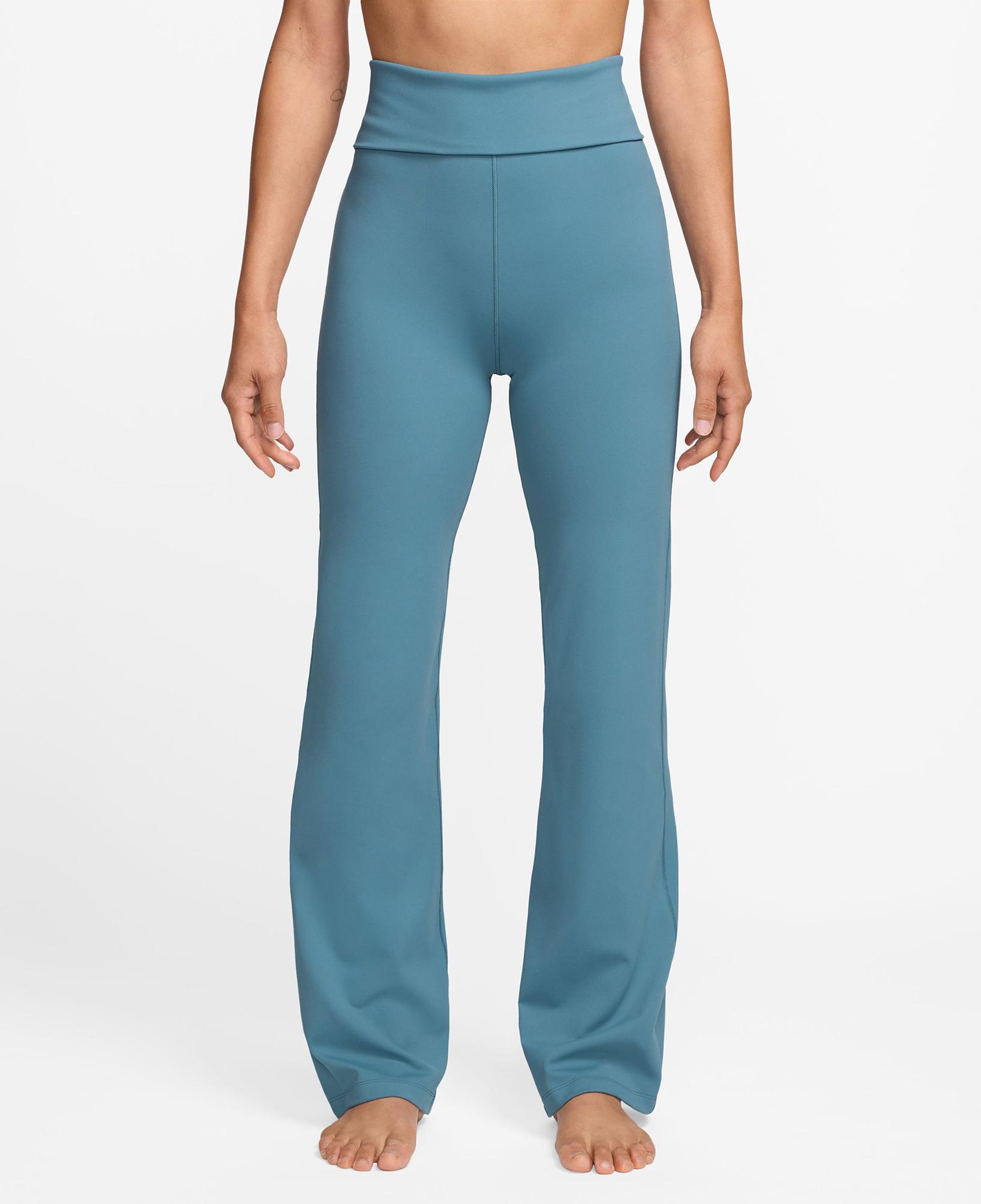 Nike One Dri-Fit High Rise Kadın Mavi Eşofman Altı