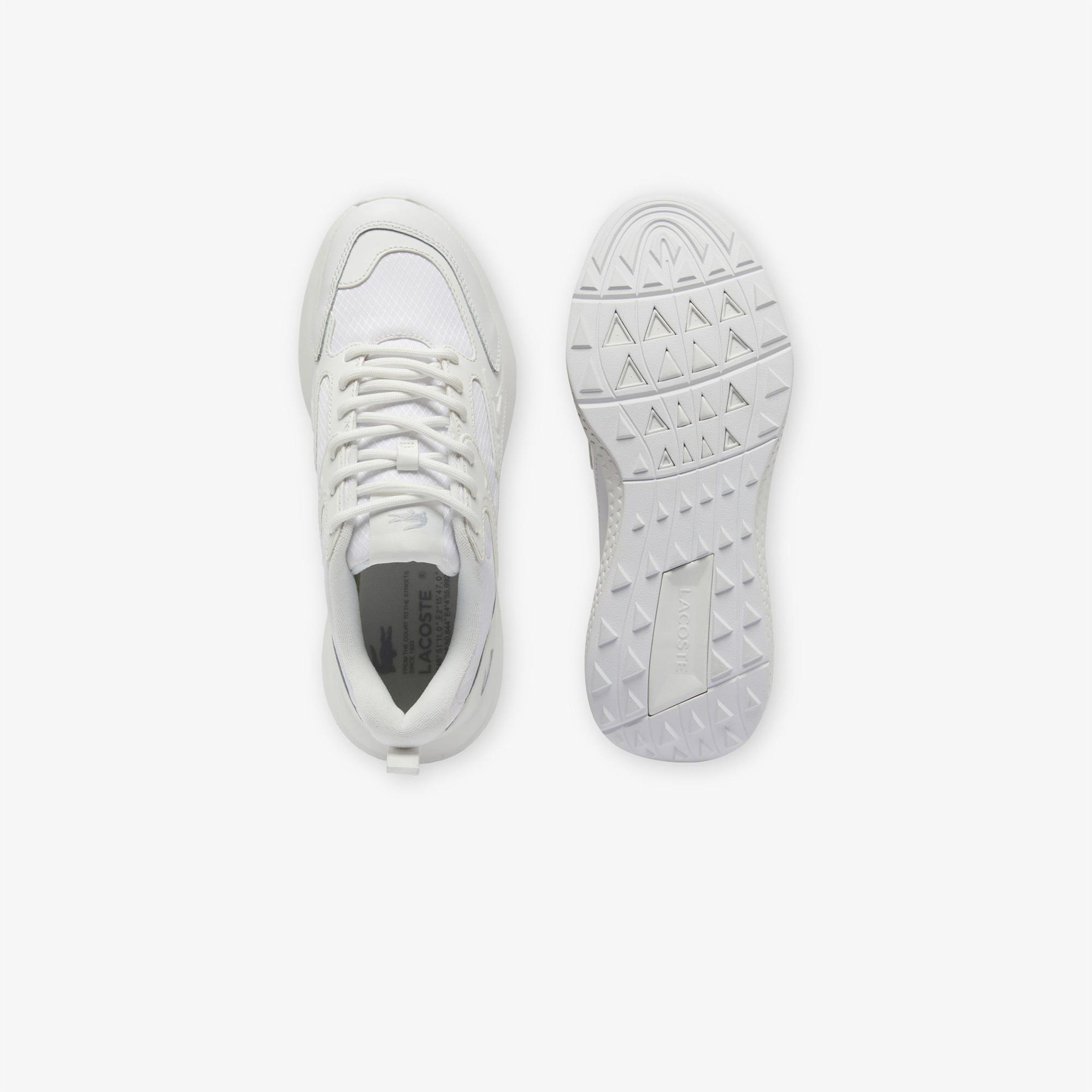 Lacoste L003 Evo Erkek Beyaz Sneaker